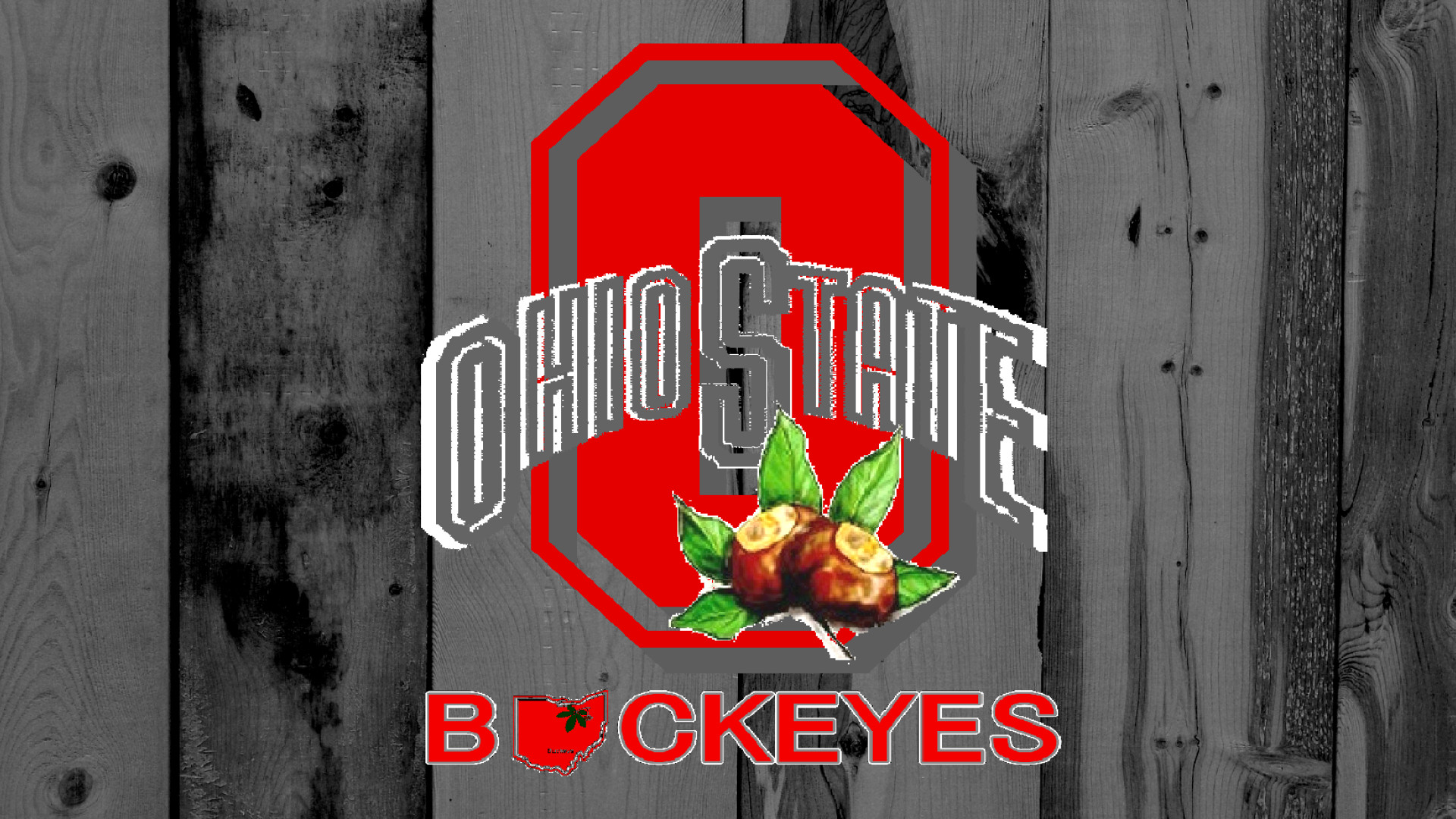 1920x1080 Ohio State Buckeyes images OHIO STATE BUCKEYES RED BLOCK O ON GRAY BARN HD  wallpaper and background photos