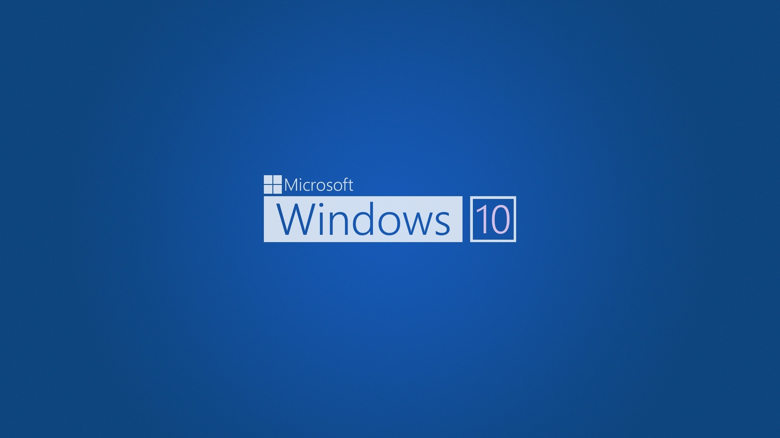 2560x1440 Blue Windows 10