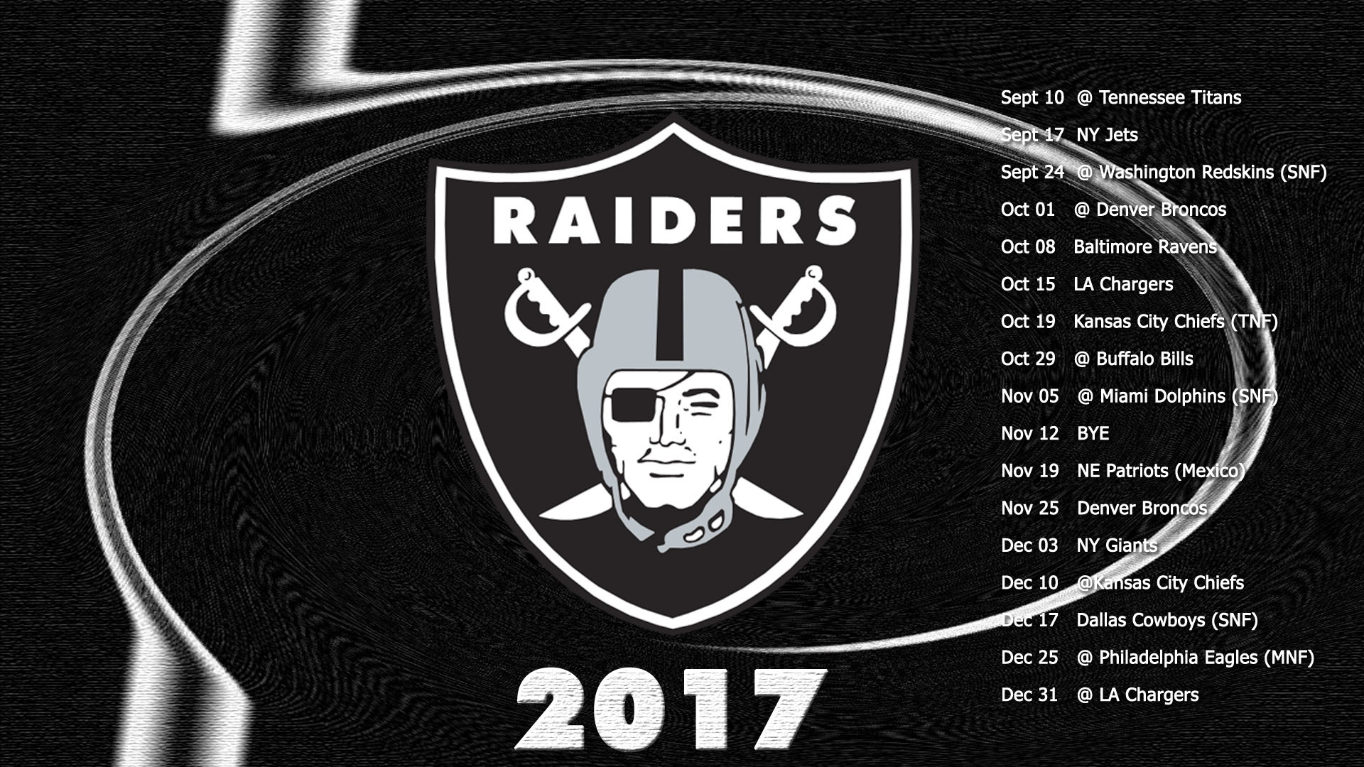 1920x1080 2017 Raiders Schedule