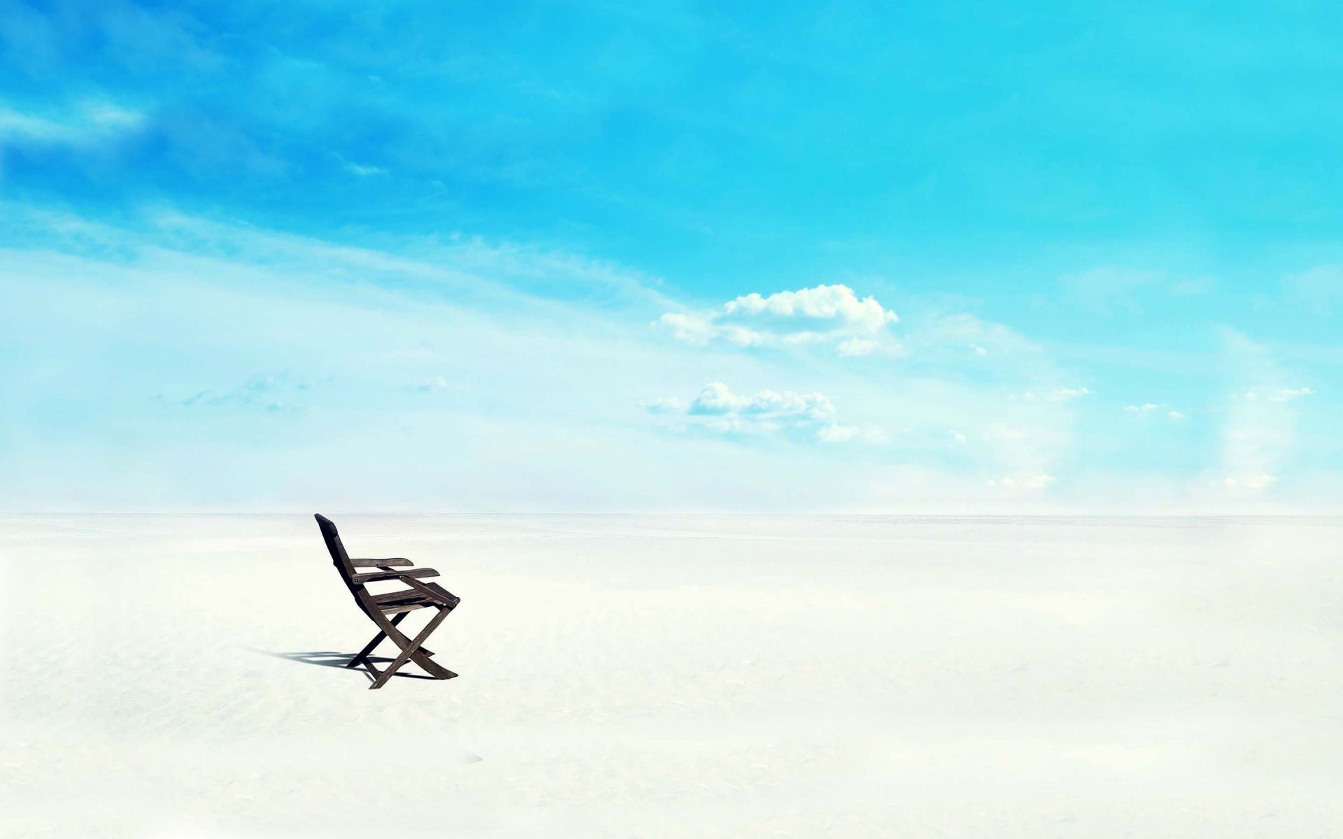 1920x1200 Beach Chair On White Sand Wallpaper | HD Beach Wallpaper Free Download ...