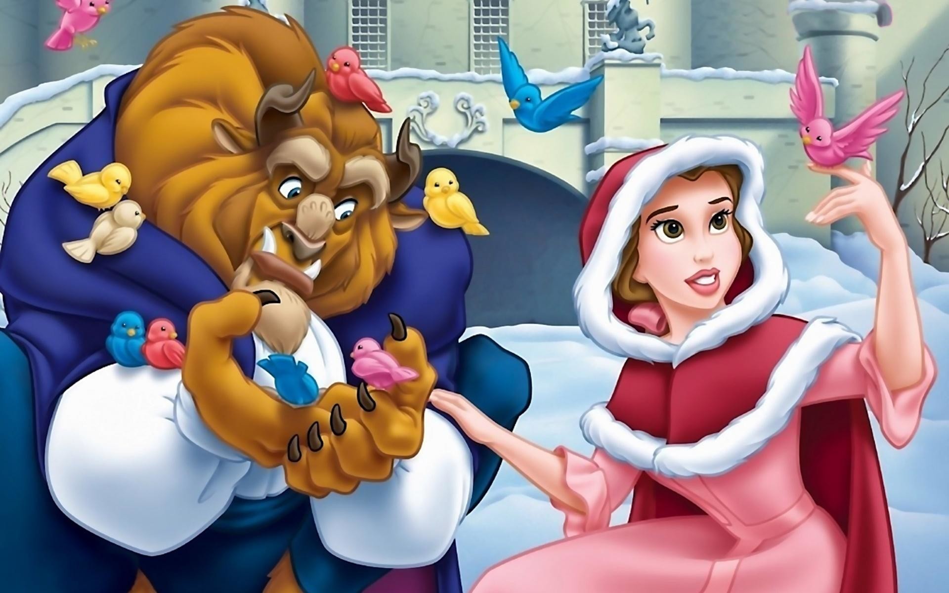 Beauty And The Beast Wallpaper.