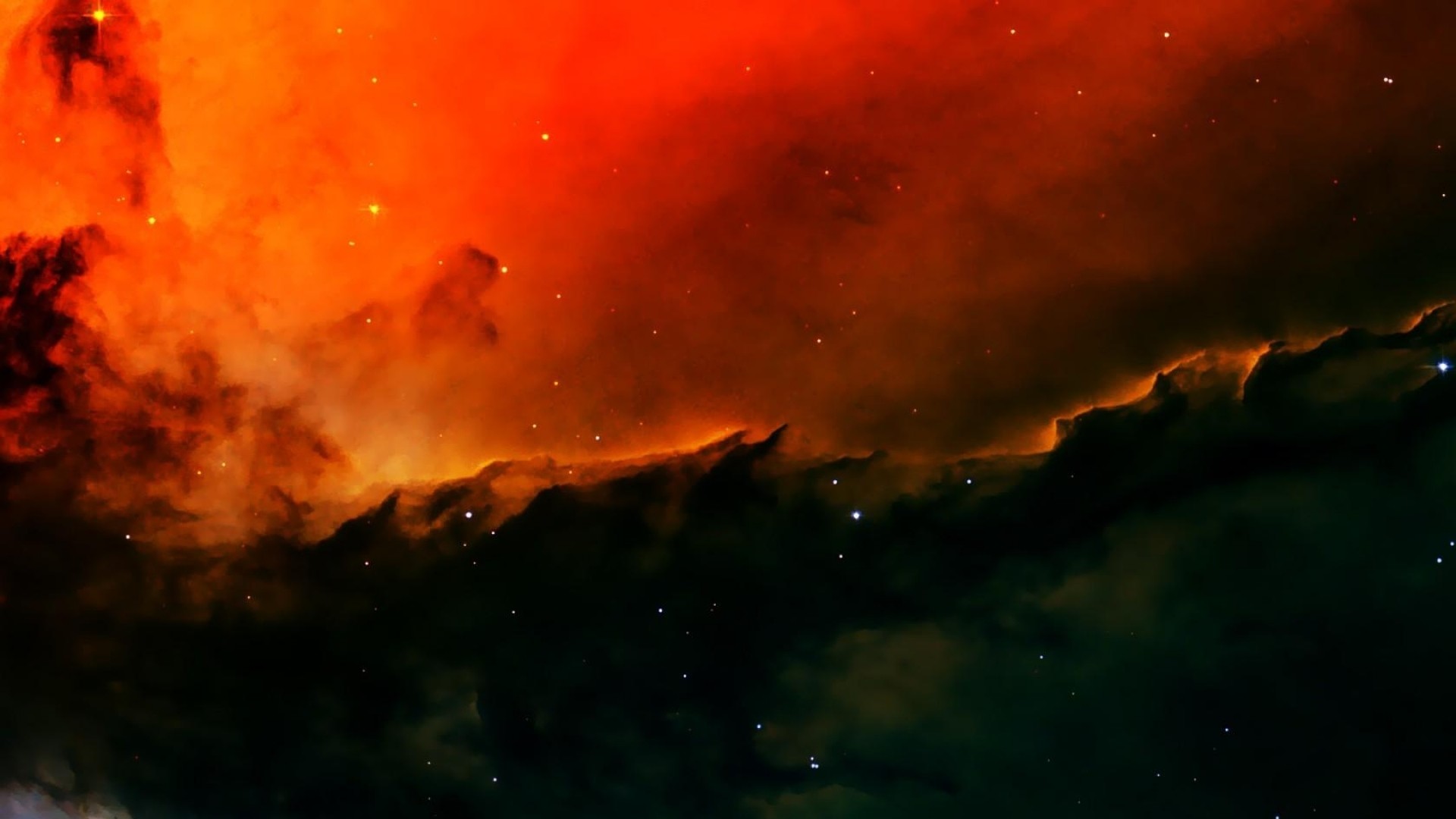 1920x1080  Wallpaper nebula, space, galaxy, stars