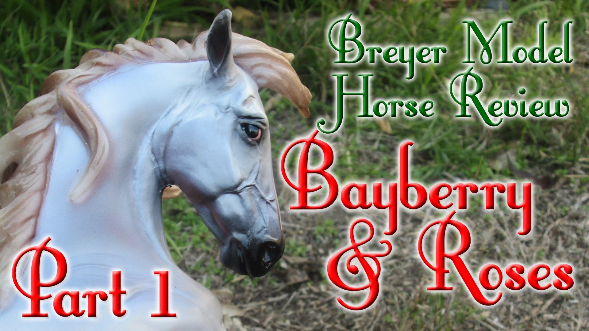 1920x1080 Breyer Model Horse Review ~ Bayberry & Roses 2014 Holiday Horse - Part 1