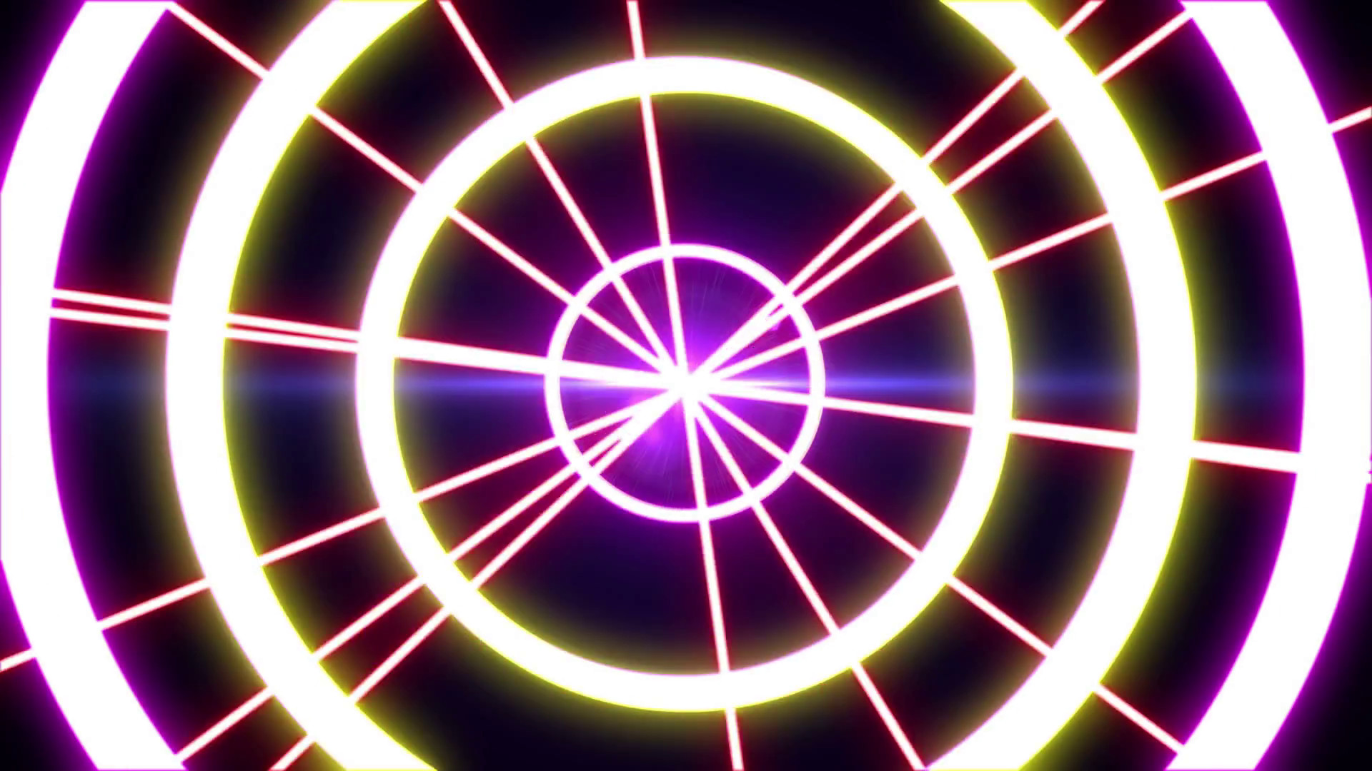1920x1080 Laser abstracts futuristic Background for your text or logo, Neon lights  vintage Circles tunnel loop