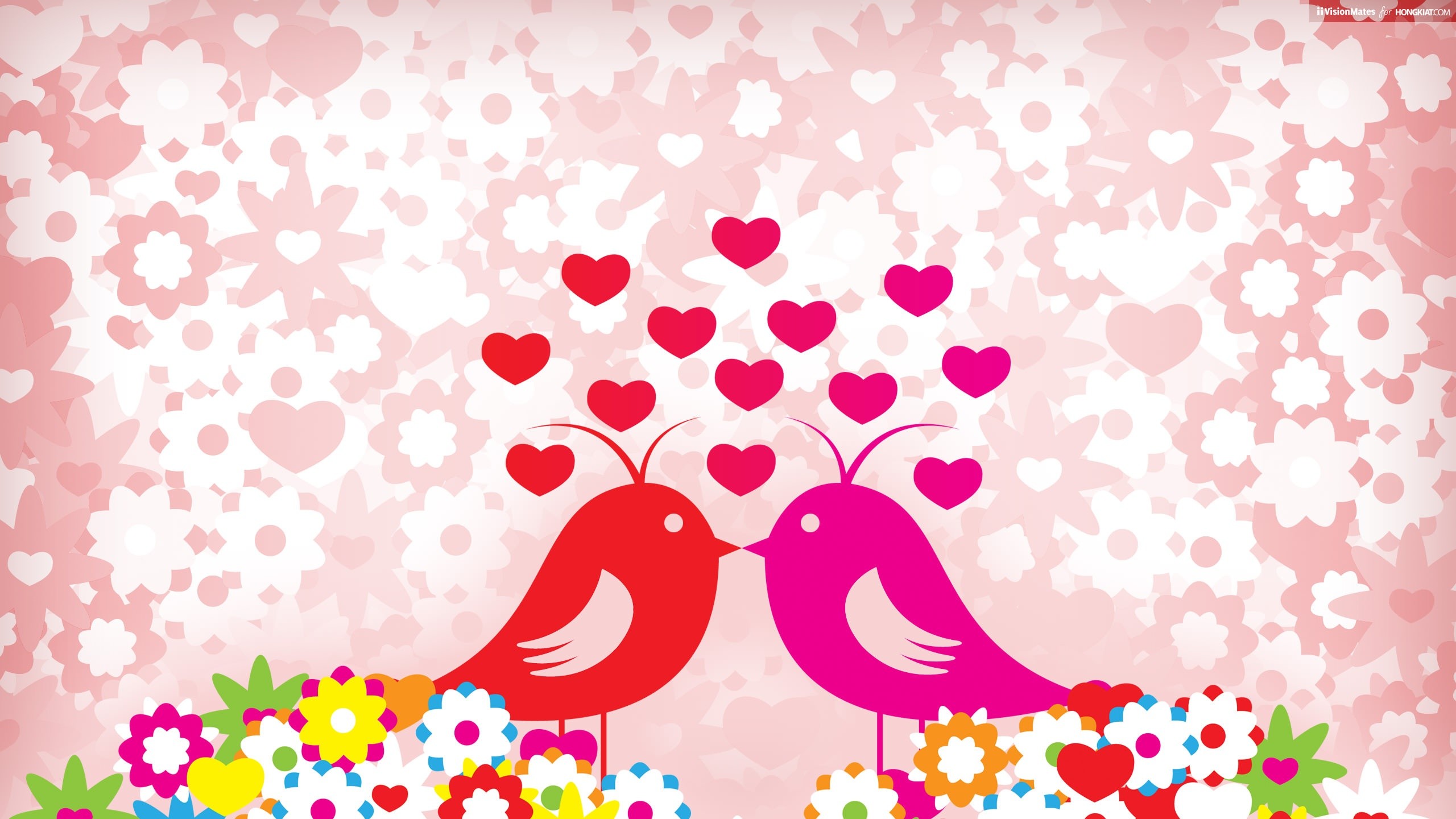 2560x1440 Love Birds Love Birds Â· Love Fire Wallpaper Valentines Day Holidays