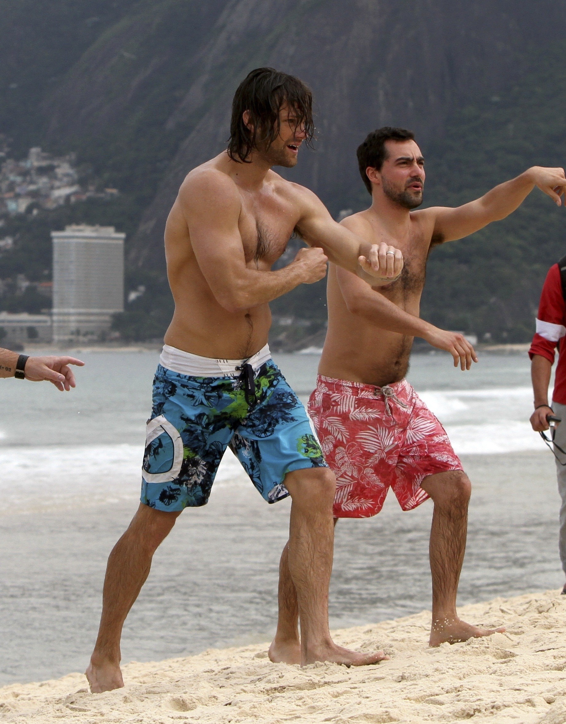 1842x2357 Shirtless at the beach in Rio De Janeiro. HD Wallpaper and background  photos of Jared for fans of jared padalecki and jensen ackles images.