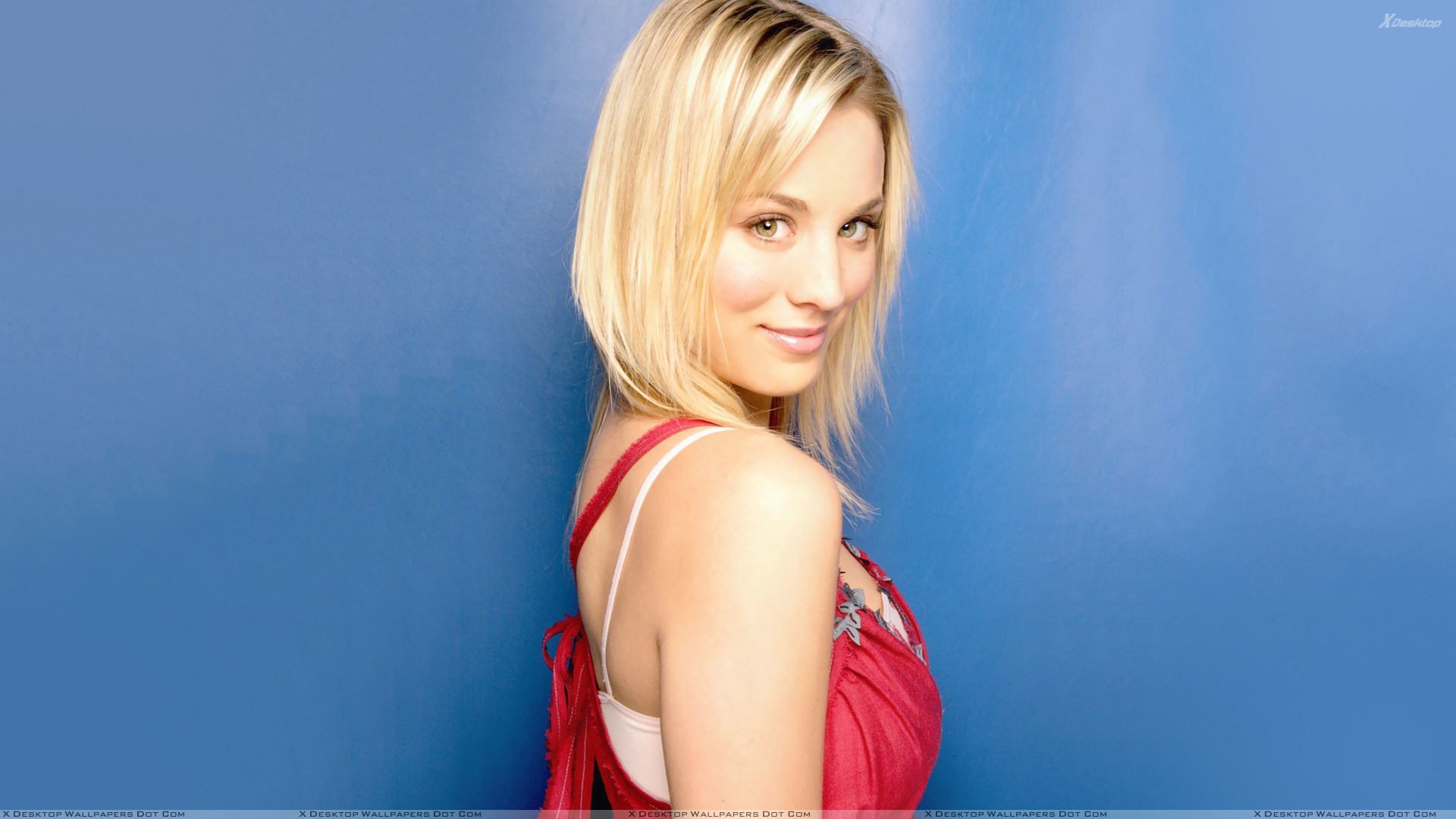 1920x1080 You are viewing wallpaper titled "Kaley Cuoco ...