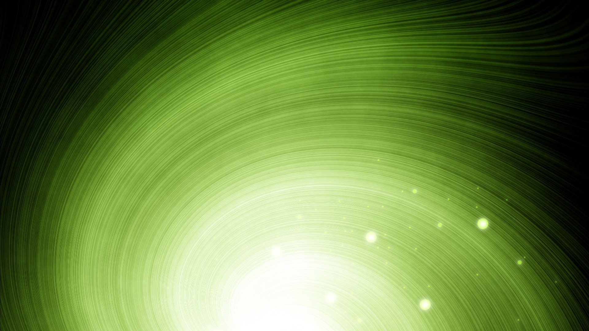 1920x1080 Preview wallpaper bright, light, crater, rotation, green 