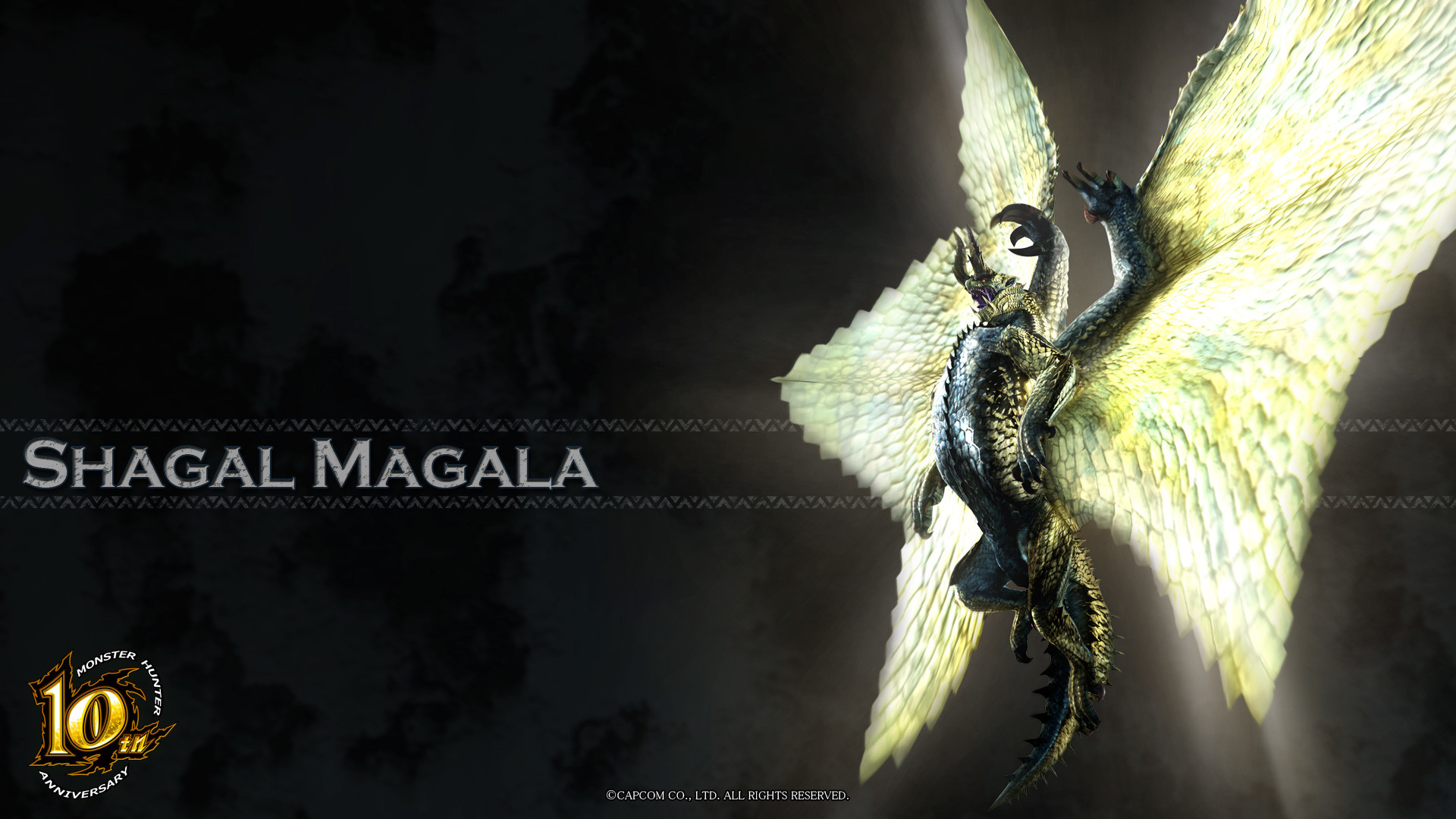 1920x1080 10th Anniversary-Shagaru Magala Wallpaper 001.jpg - The Monster Hunter .