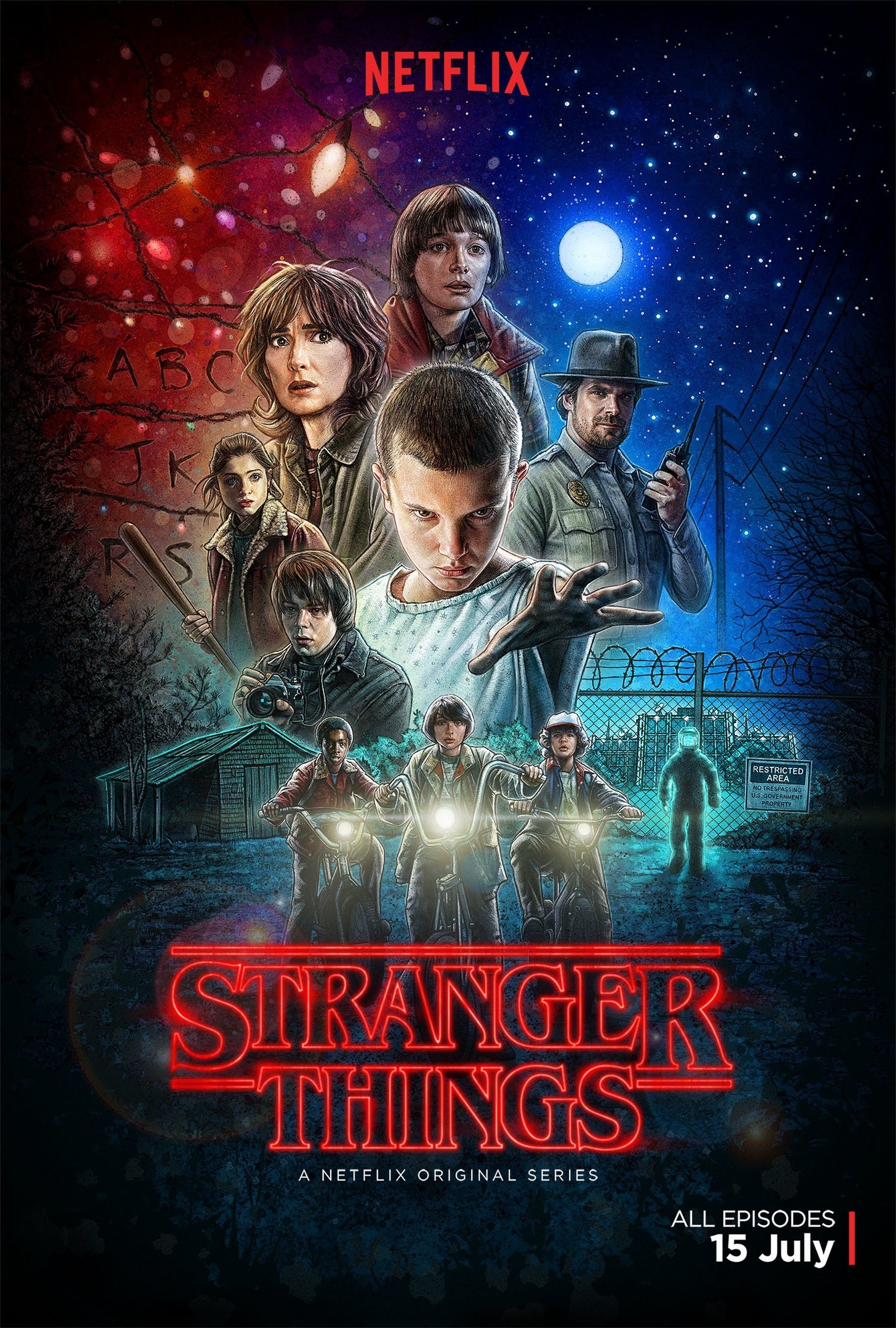 1727x2560 Stranger Things, Netflix, Poster