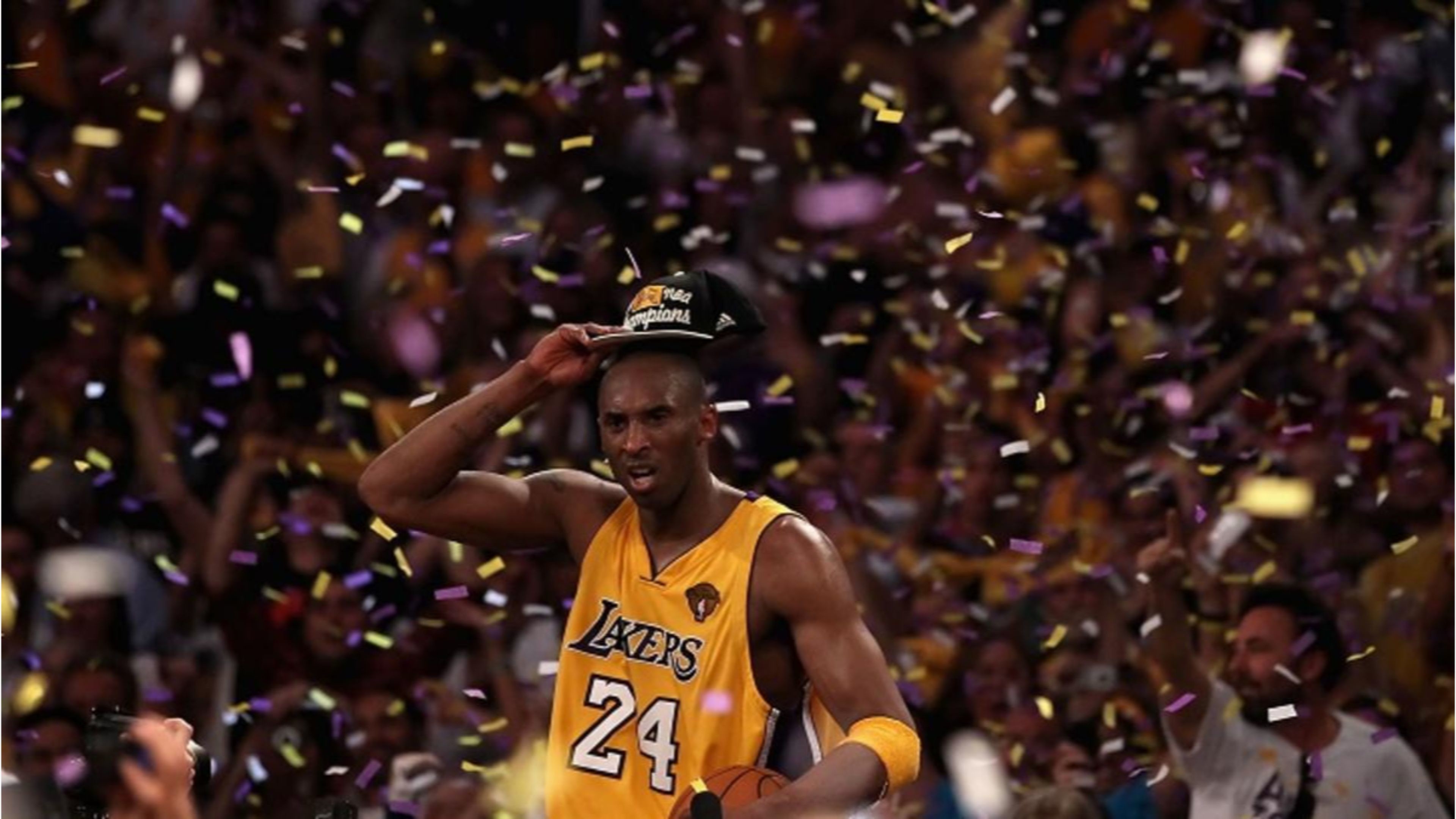 3840x2160 NBA Finals Champs La Lakers Kobe Bryant 4K Wallpaper