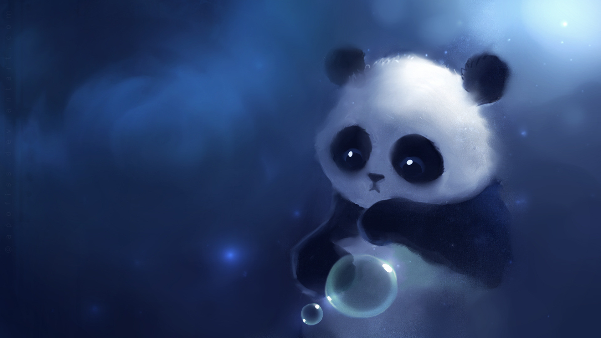 1920x1080 Cute Panda Wallpaper