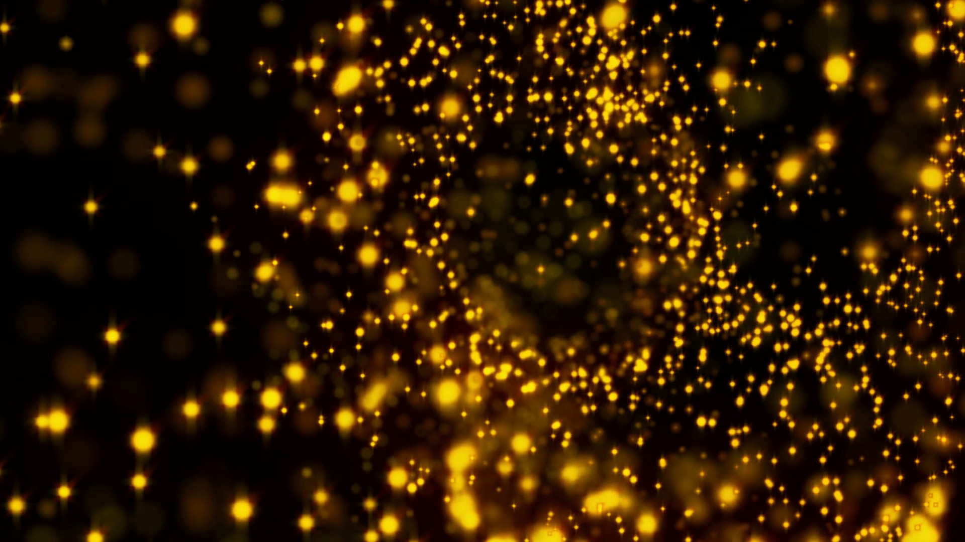 1920x1080 Background gold movement. Universe gold dust with stars on black background.  Motion abstract of particles. VJ Seamless loop Motion Background -  Storyblocks ...