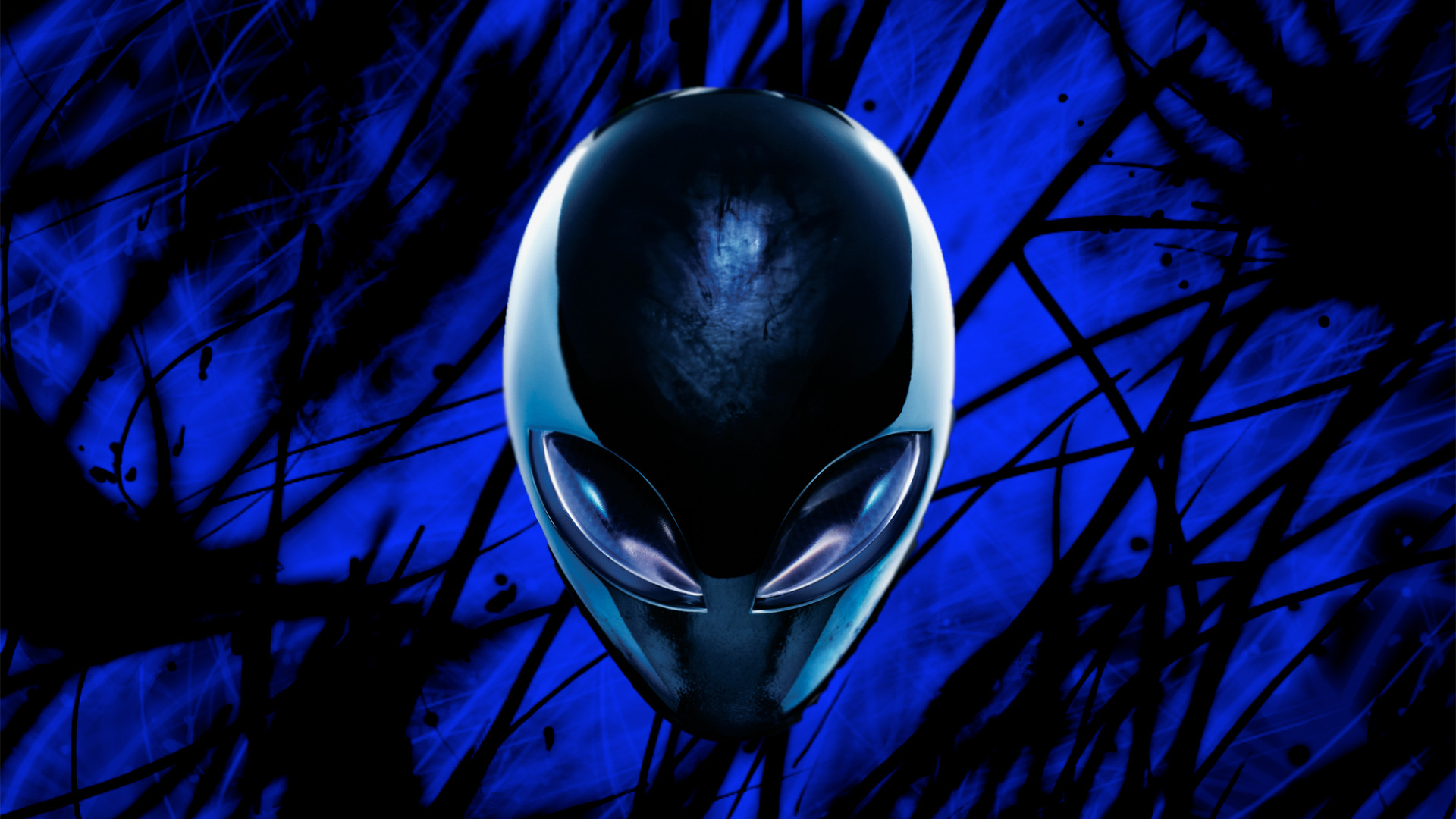 1920x1080 Black And Blue Alienware Wallpaper 21 Background