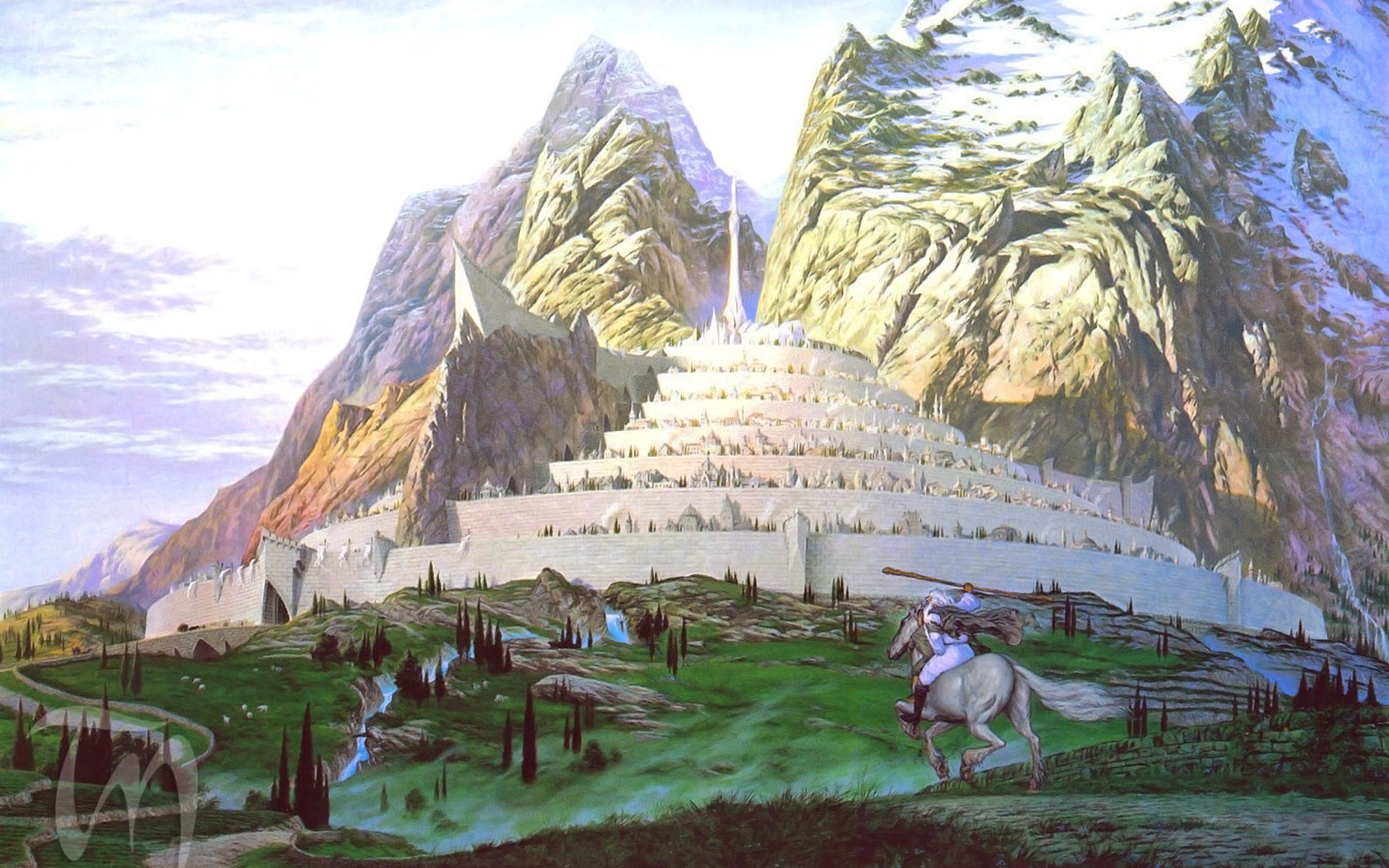 1920x1200 wallpaper Gandalf Â· Gondor
