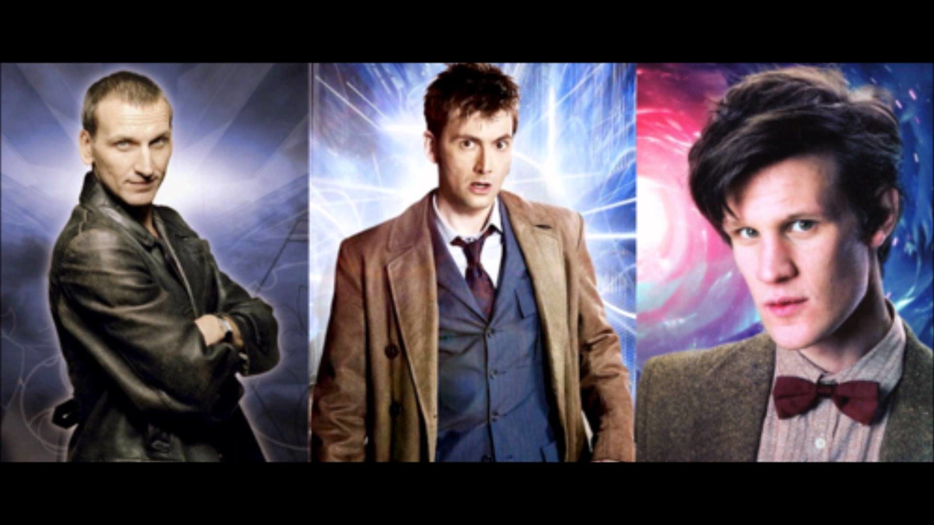 1920x1080 Christopher Eccleston as the Ninth Doctor, David Tennant as the Tenth Doctor,  and Matt