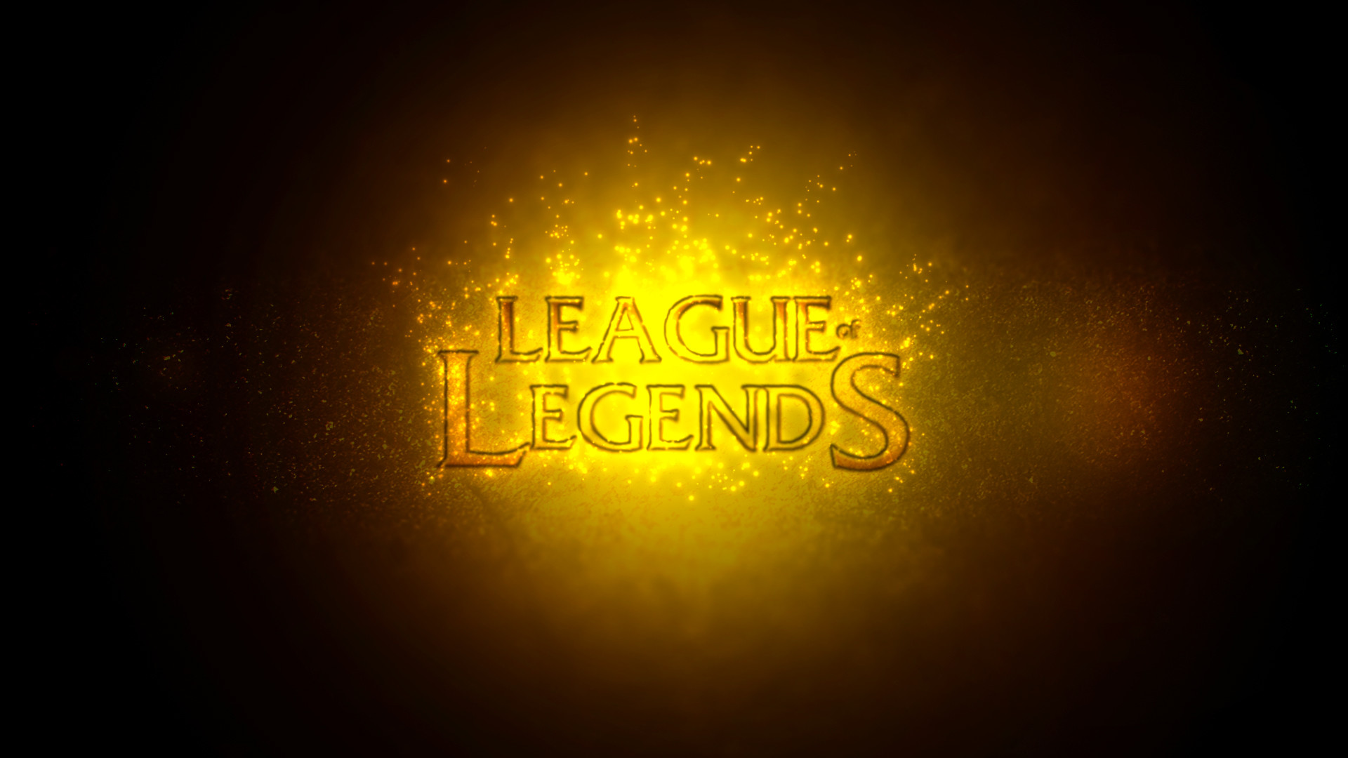 1920x1080 ... League of Legends Logo - HD Wallpaper by ThePeakEater