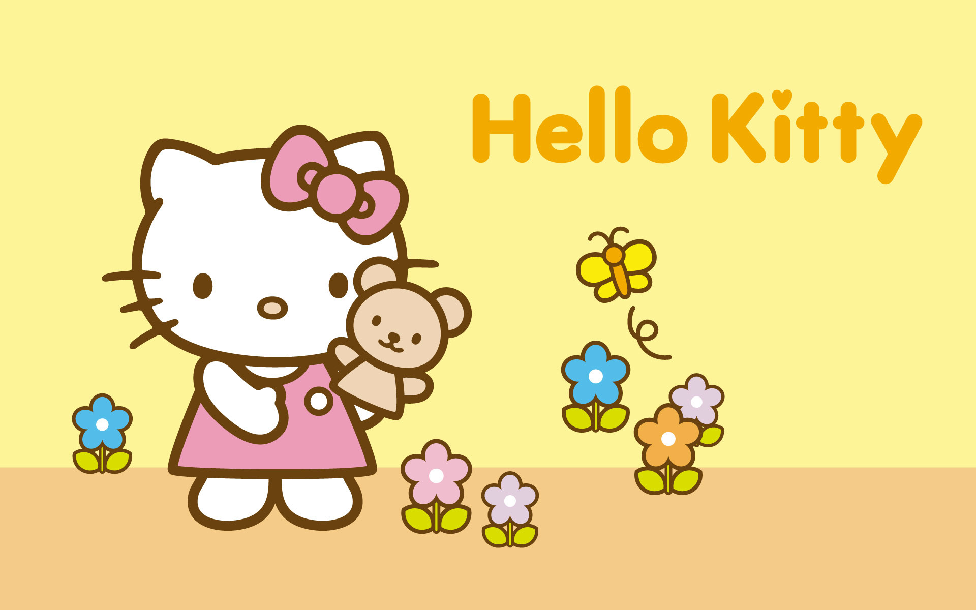 1920x1200 Cute Hello Kitty Wallpaper 5038