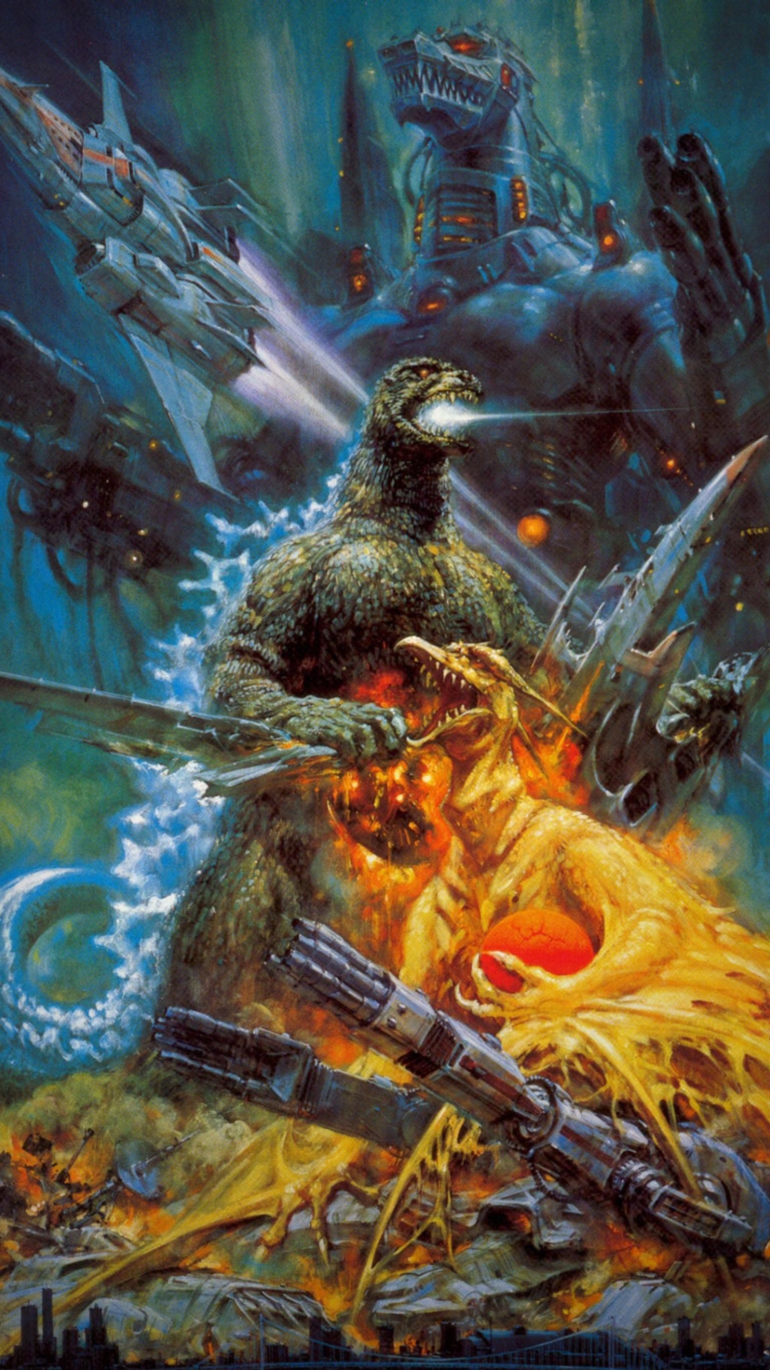 1536x2732 Wallpaper for "Godzilla vs.
