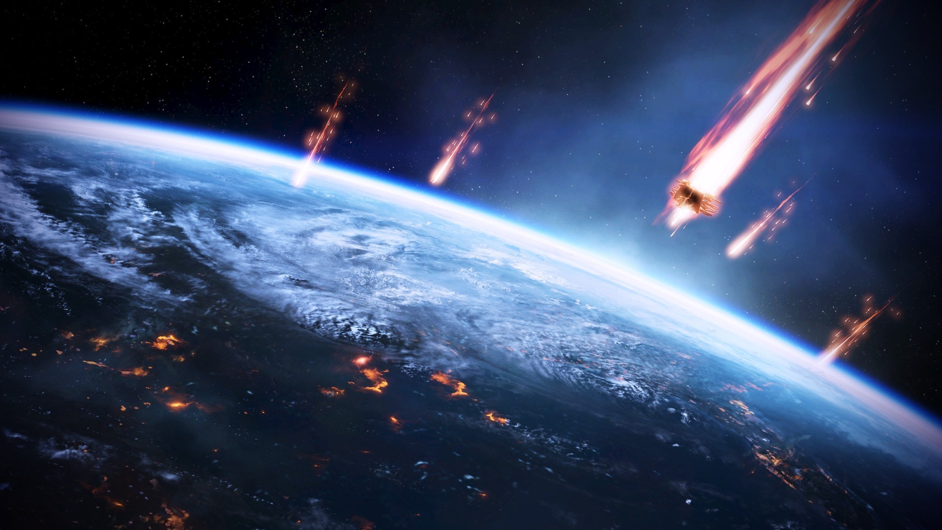 1920x1080 Mass Effect, Space, Earth Wallpapers HD / Desktop and Mobile Backgrounds