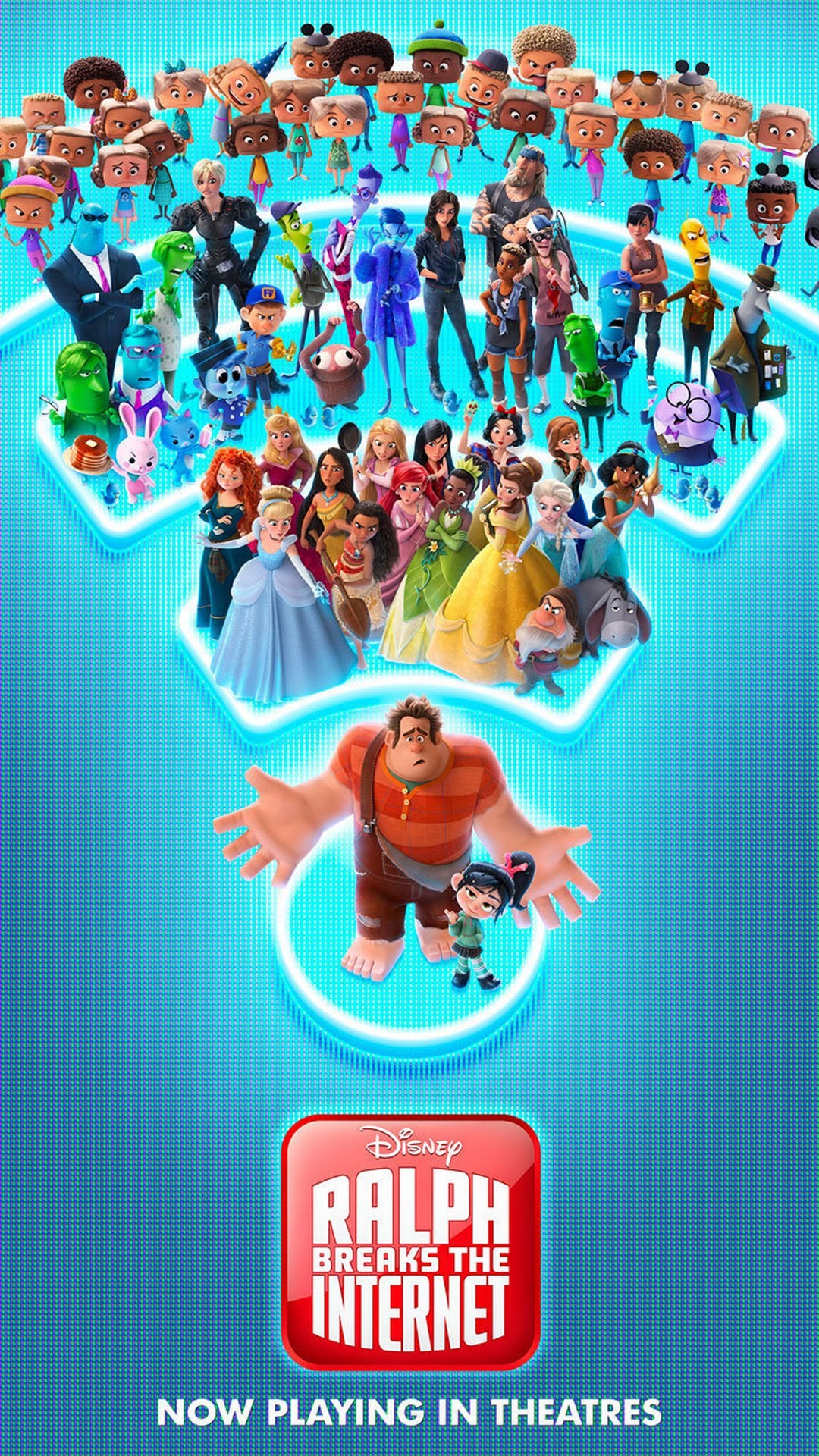 1080x1920 Wreck-It Ralph 2 2018 Movie Poster with resolution  pixel. You can  make