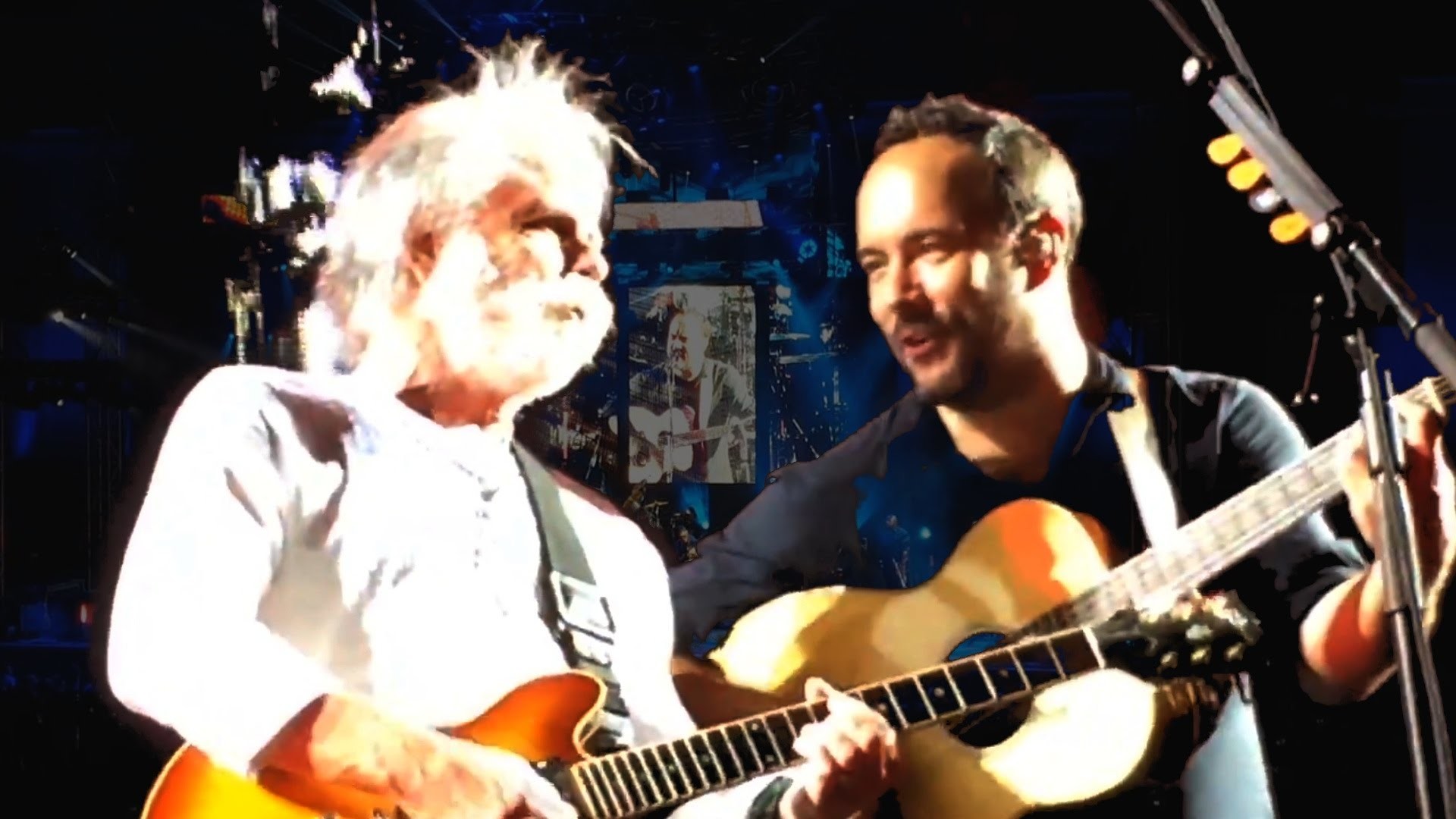 1920x1080 UPDATED: Watch Multi-cam Footage of Bob Weir's Sit In with Dave Matthews  Band "The Maker" in Berkeley - Jam Buzz