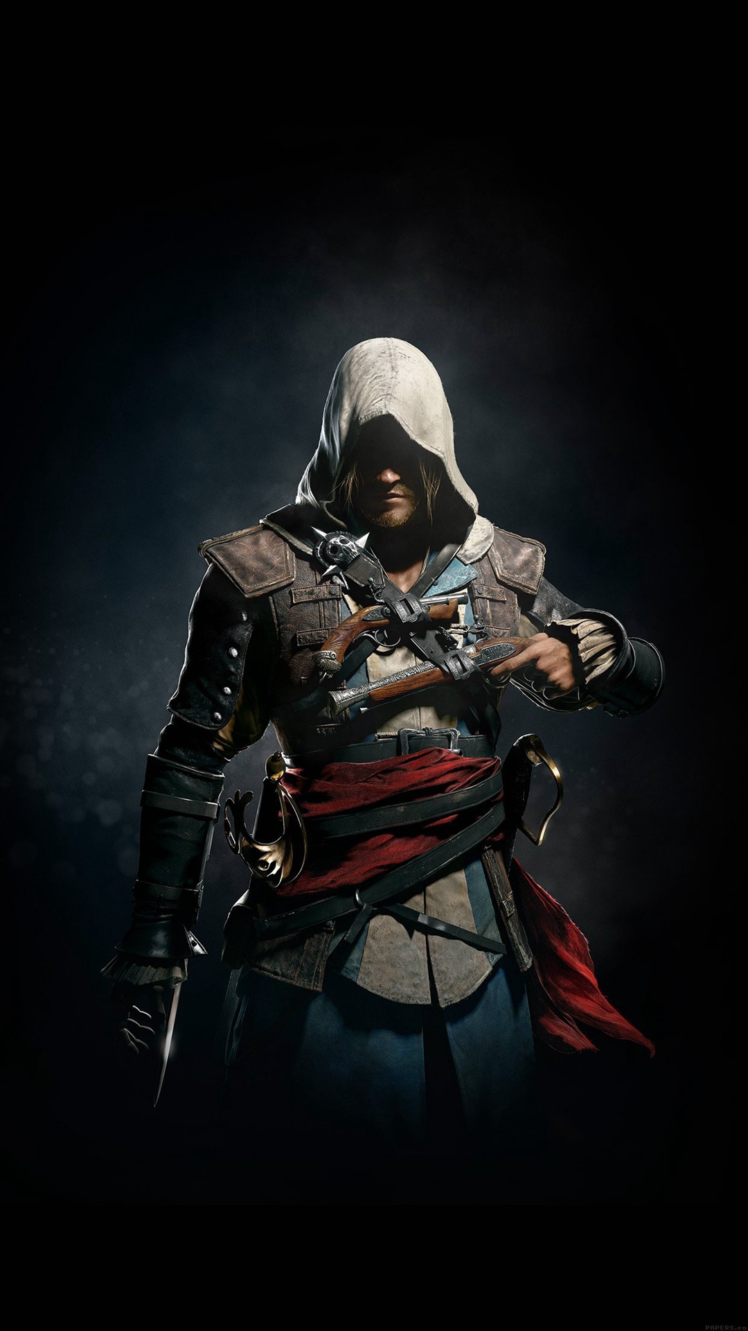 1080x1920 Assassins Creed 4 Dark Game Art Illust #iPhone #7 #wallpaper
