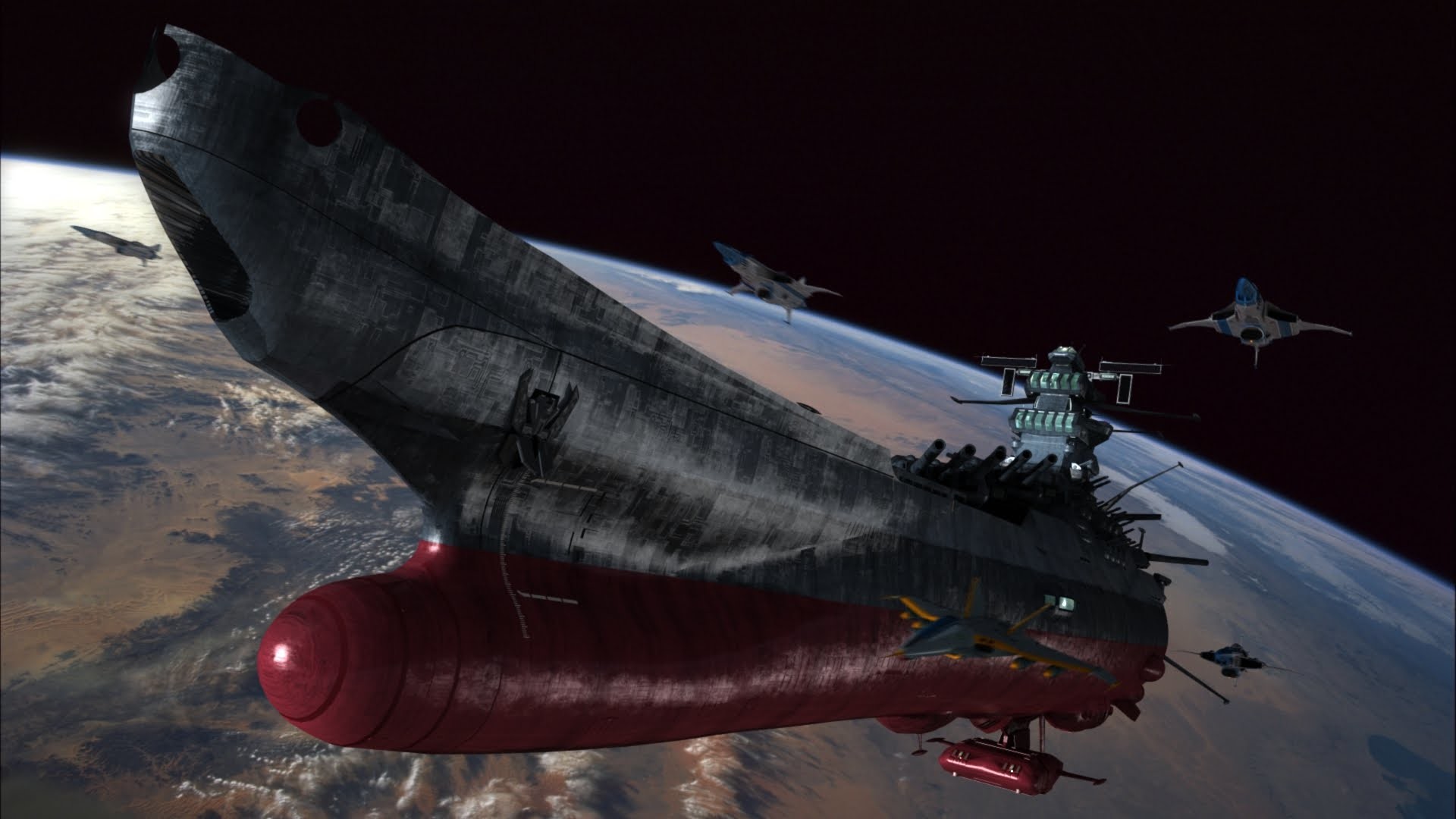 1920x1080 SPACE BATTLESHIP YAMATO - Other & Anime Background Wallpapers on .