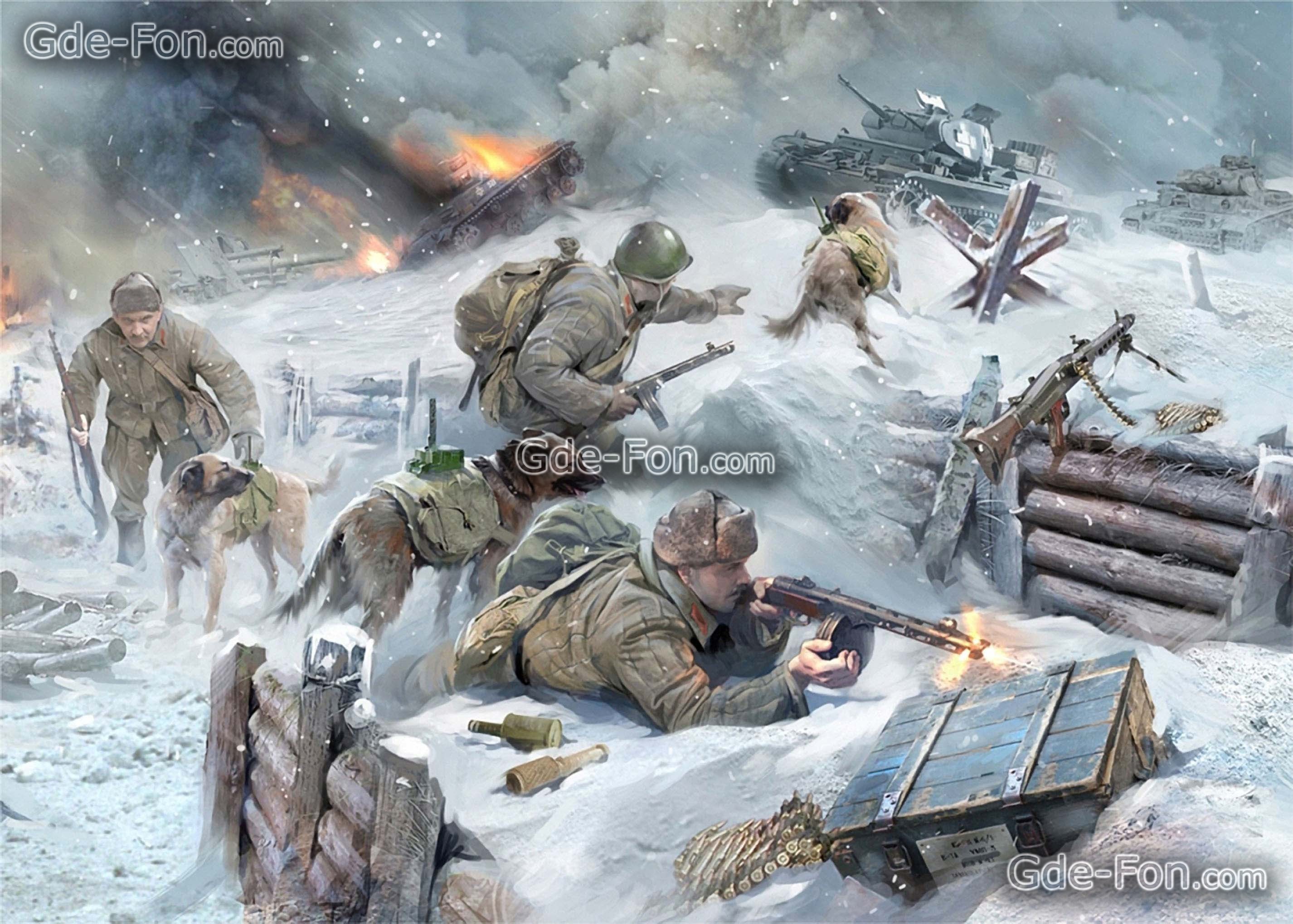 2852x2040 Soviet troops approach Gumrak Airfield, 23 January 1943, Stalingrad | WW2  War Art | Pinterest | Troops