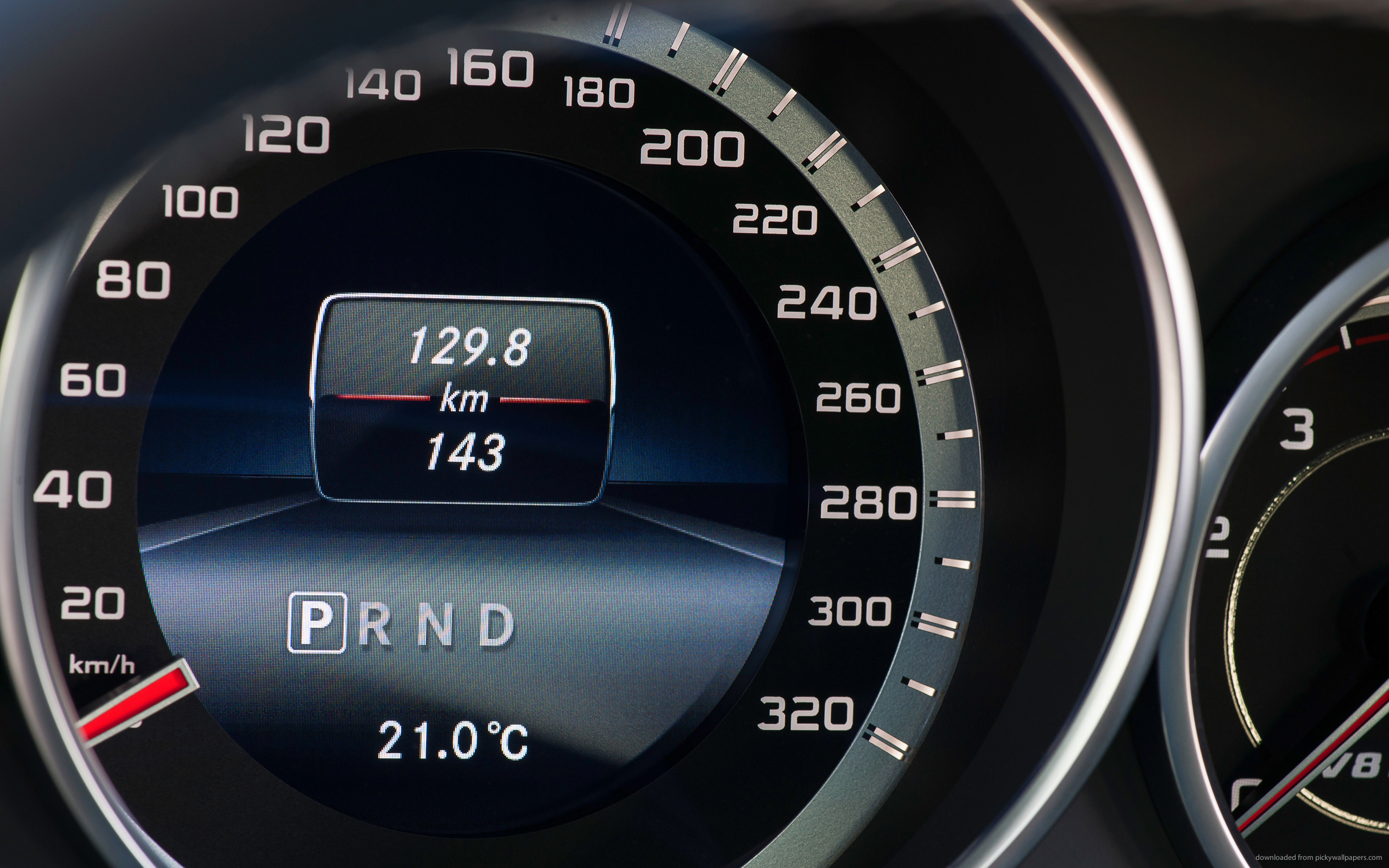 2560x1600 Mercedes AMG speedometer for 