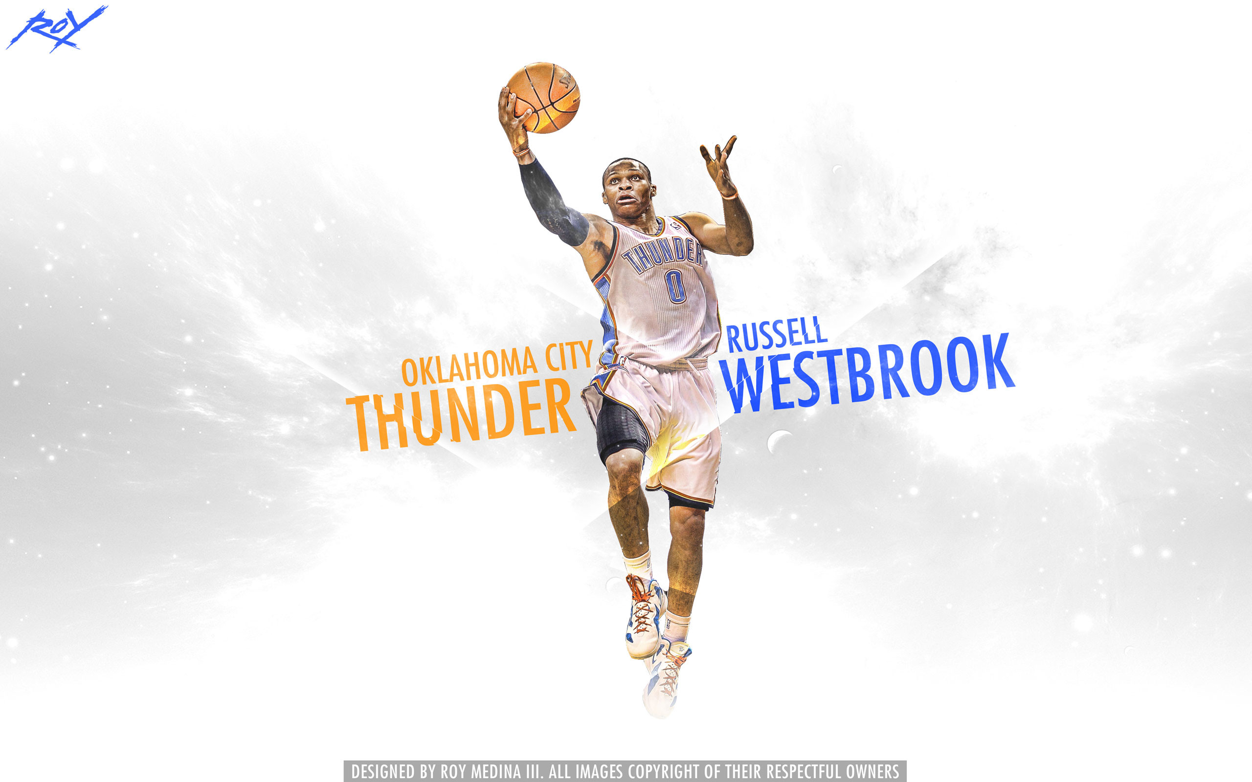 2560x1600 Russell Westbrook  Widescreen Wallpaper