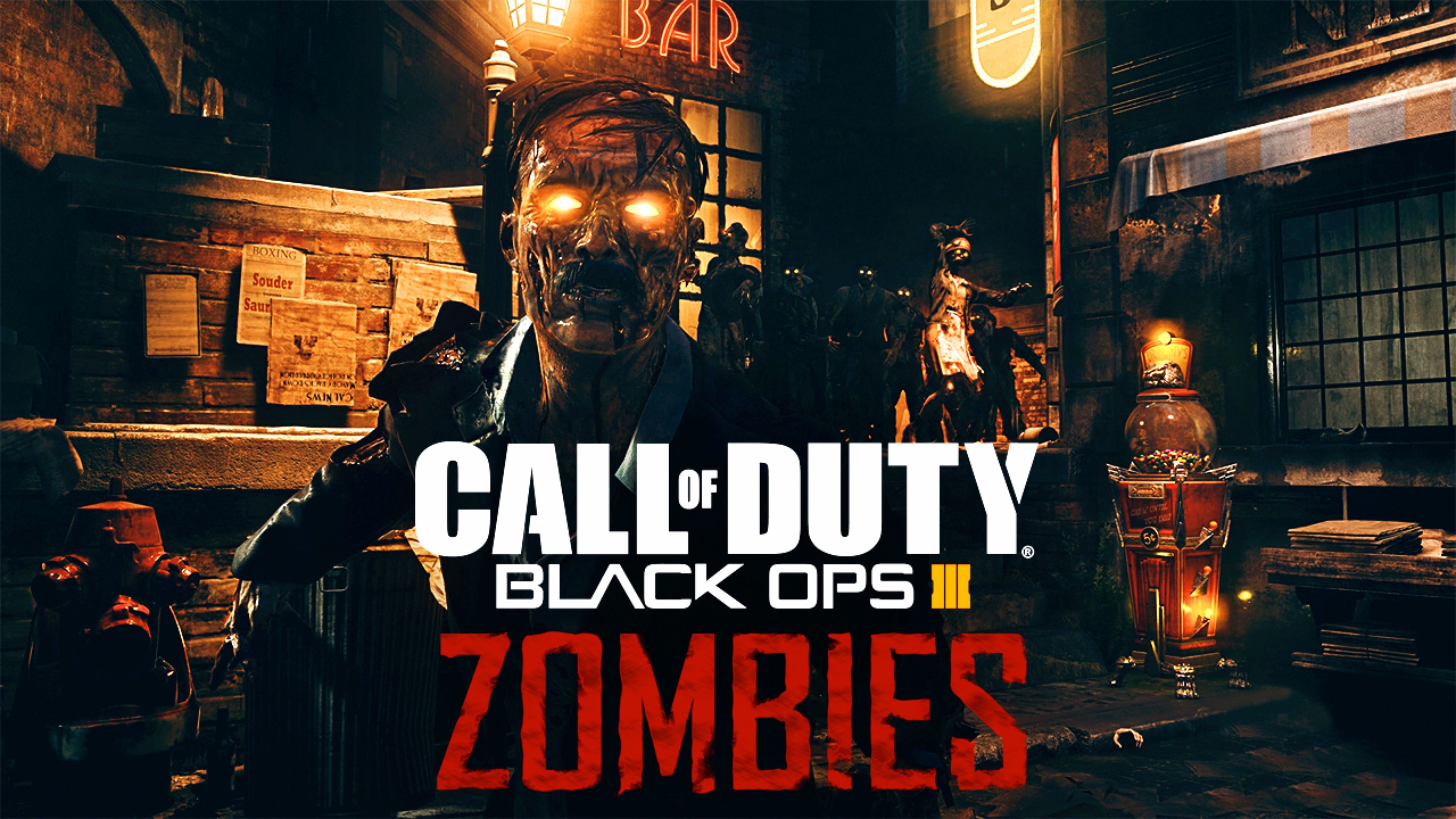 3840x2160 Top Zombies 2016 Call of Duty Black Ops 3 4K Wallpaper