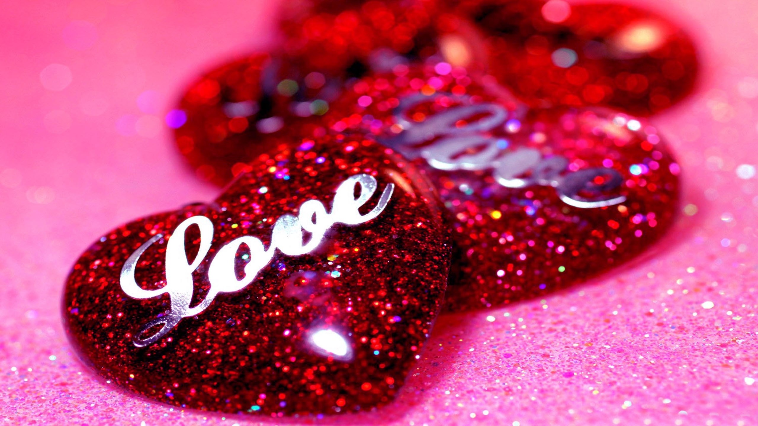 2560x1440 Beautiful Love Hearts Desktop Background. Download  ...