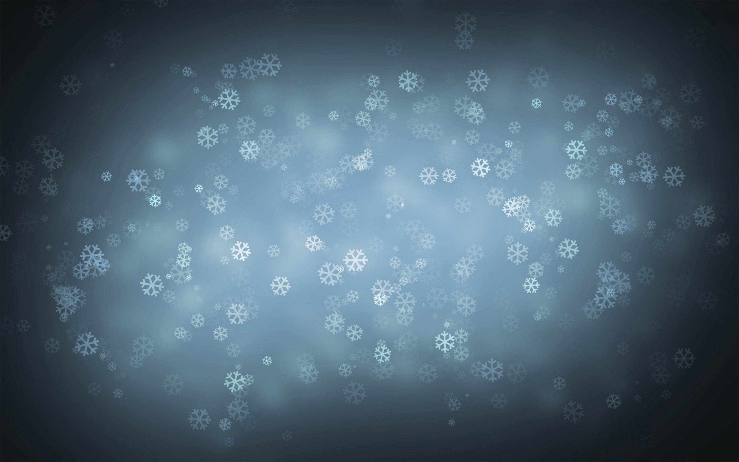2880x1800 HD-free-snowflake-wallpaper