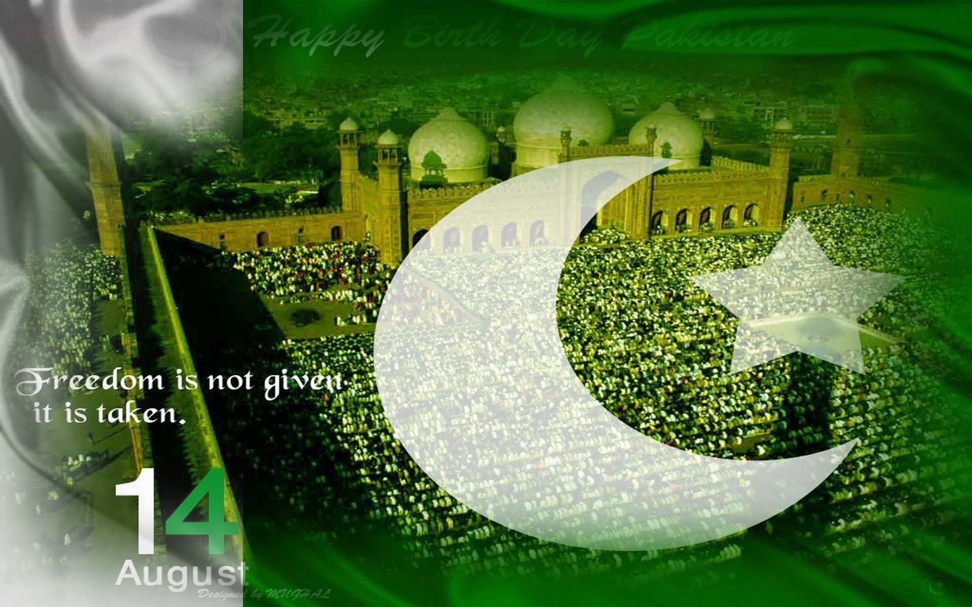 1920x1200  Independence Day of Pakistan 2014 - HD Wallpapers OnlyHD .