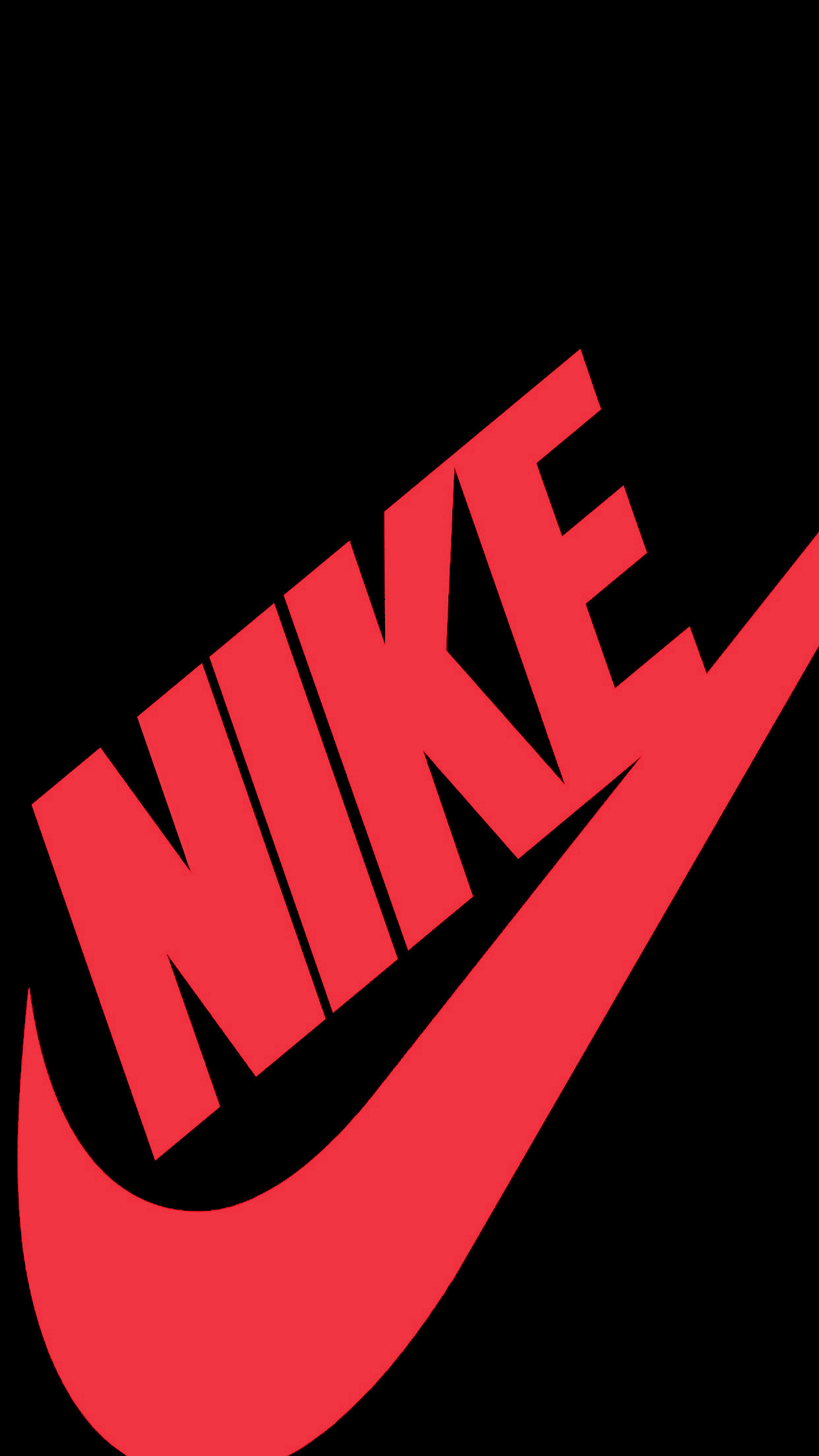 1242x2208  - Red Nike Wallpapers - Wallpaper Zone
