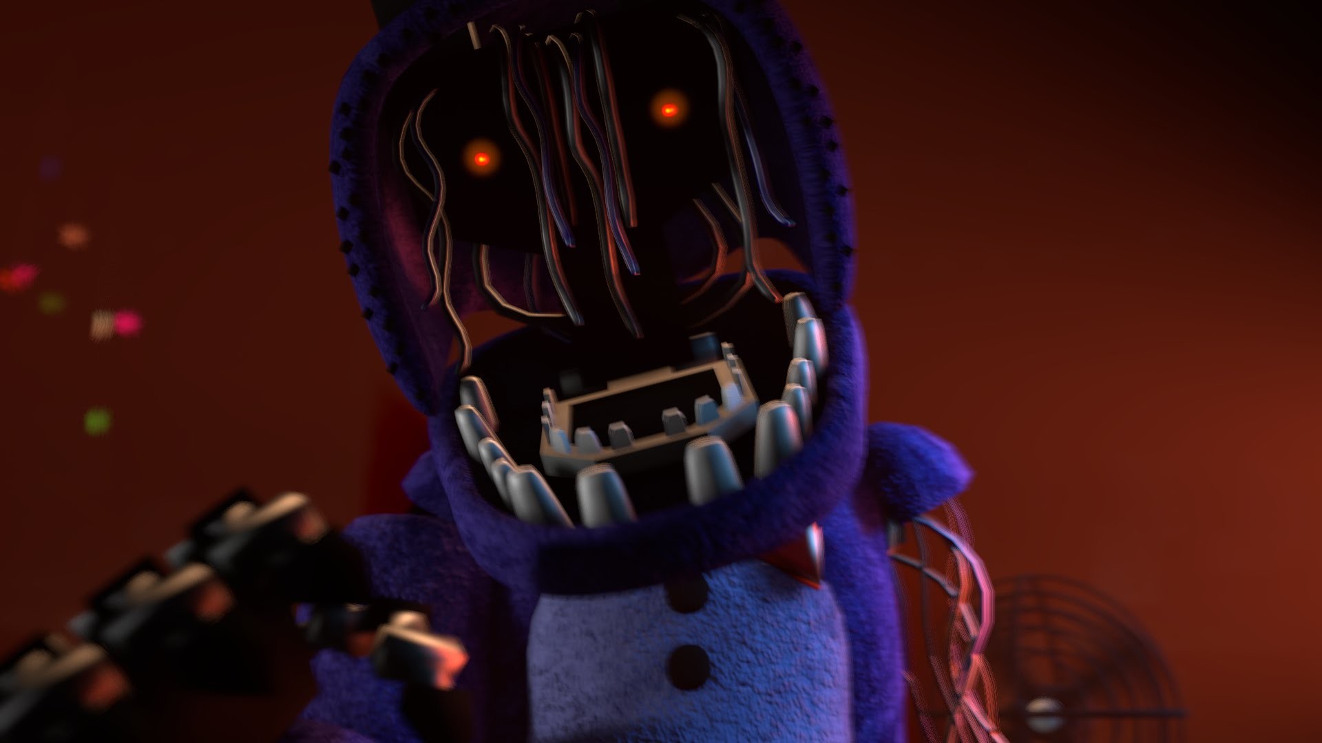 1920x1080 [FNAF SFM] Withered Bonnie Jumpscare (New Model) - YouTube