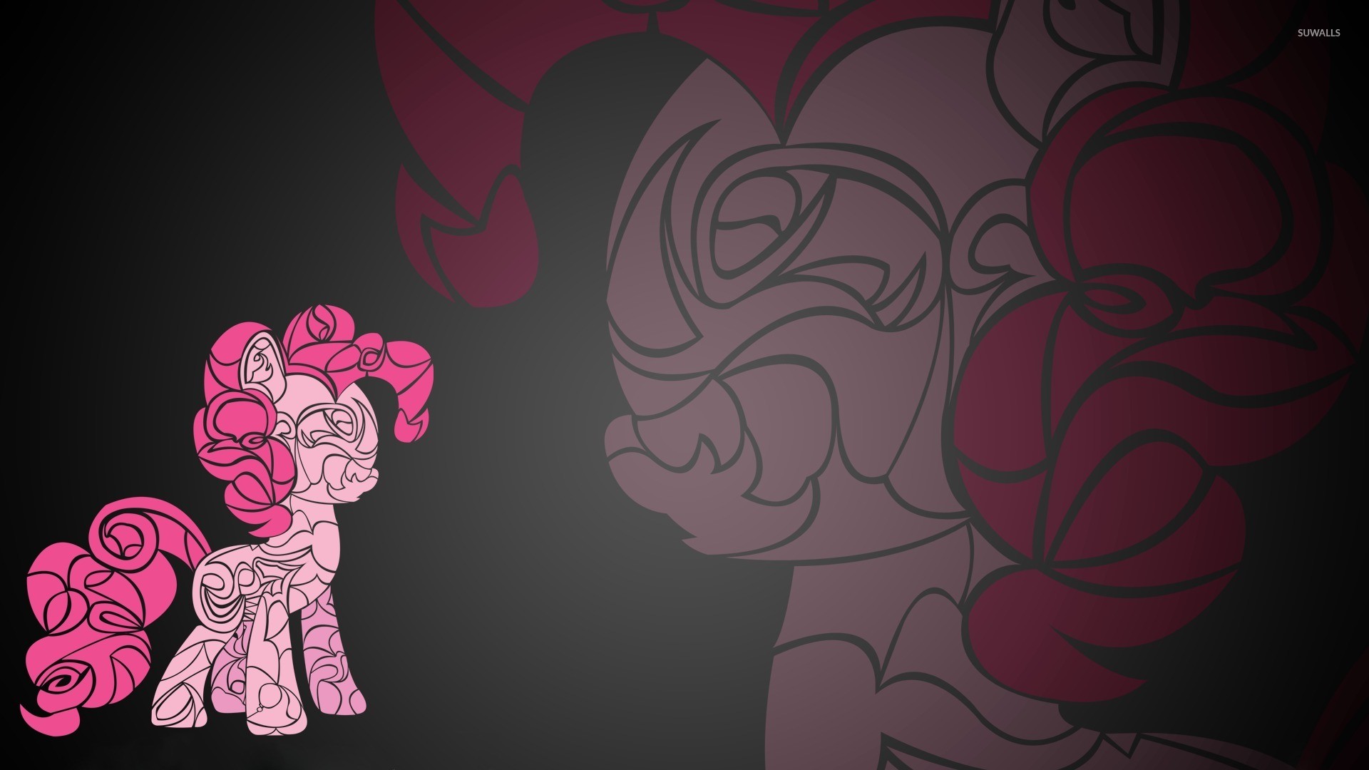 1920x1080 Pinkie Pie art - My Little Pony wallpaper  jpg