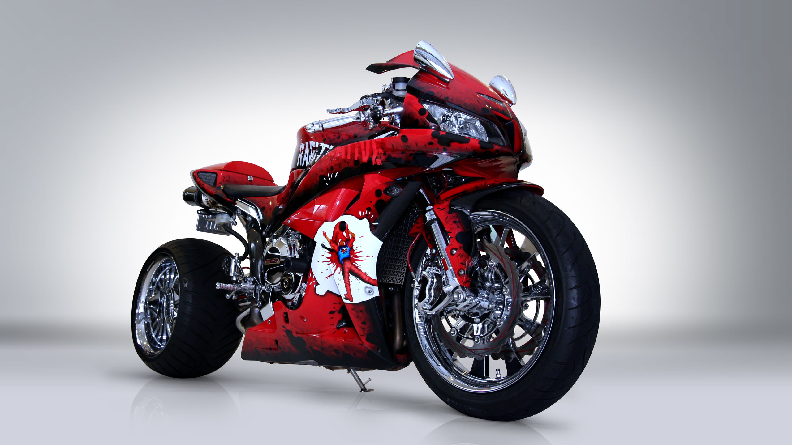 2560x1440 Honda CBR600RR 2016 Motorcycle Wallpaper