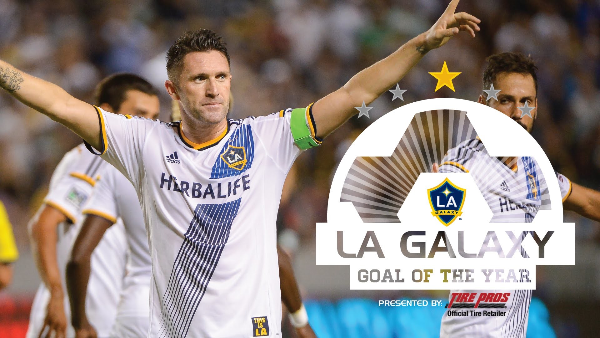 1920x1080 2014 LA Galaxy Goal of the Year: Robbie Keane vs NE Revolution (July 16)