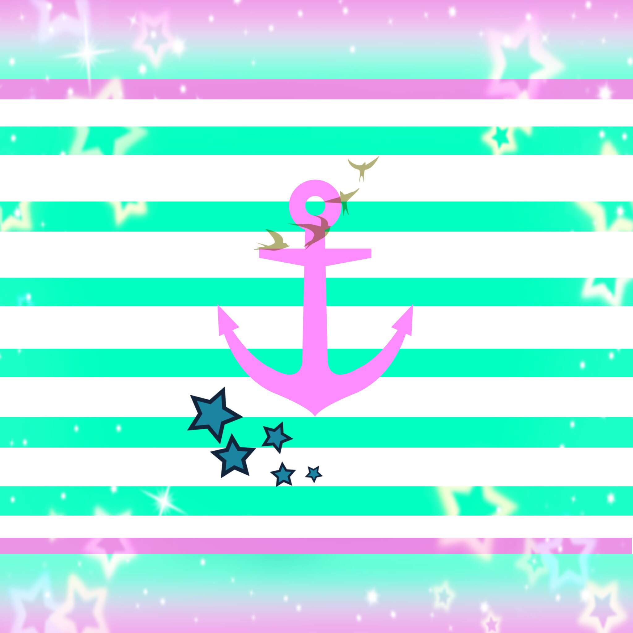 2048x2048 Pretty Wallpapers, Phone Wallpapers, Anchors, Nautical, Kefir, Girly,  Miscarriage, Keyboard, Backgrounds