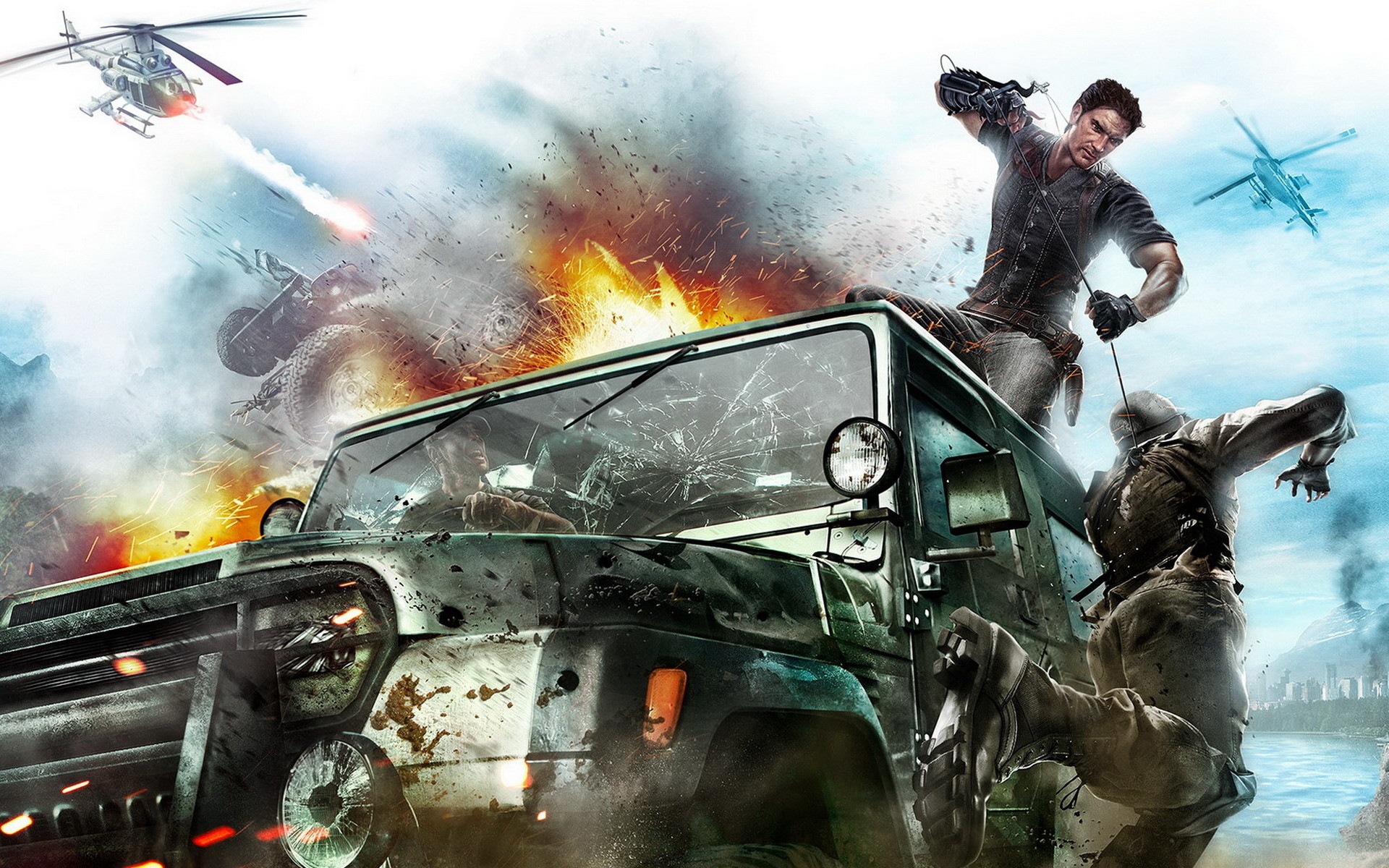 1920x1200 2010 Just Cause 2 Game