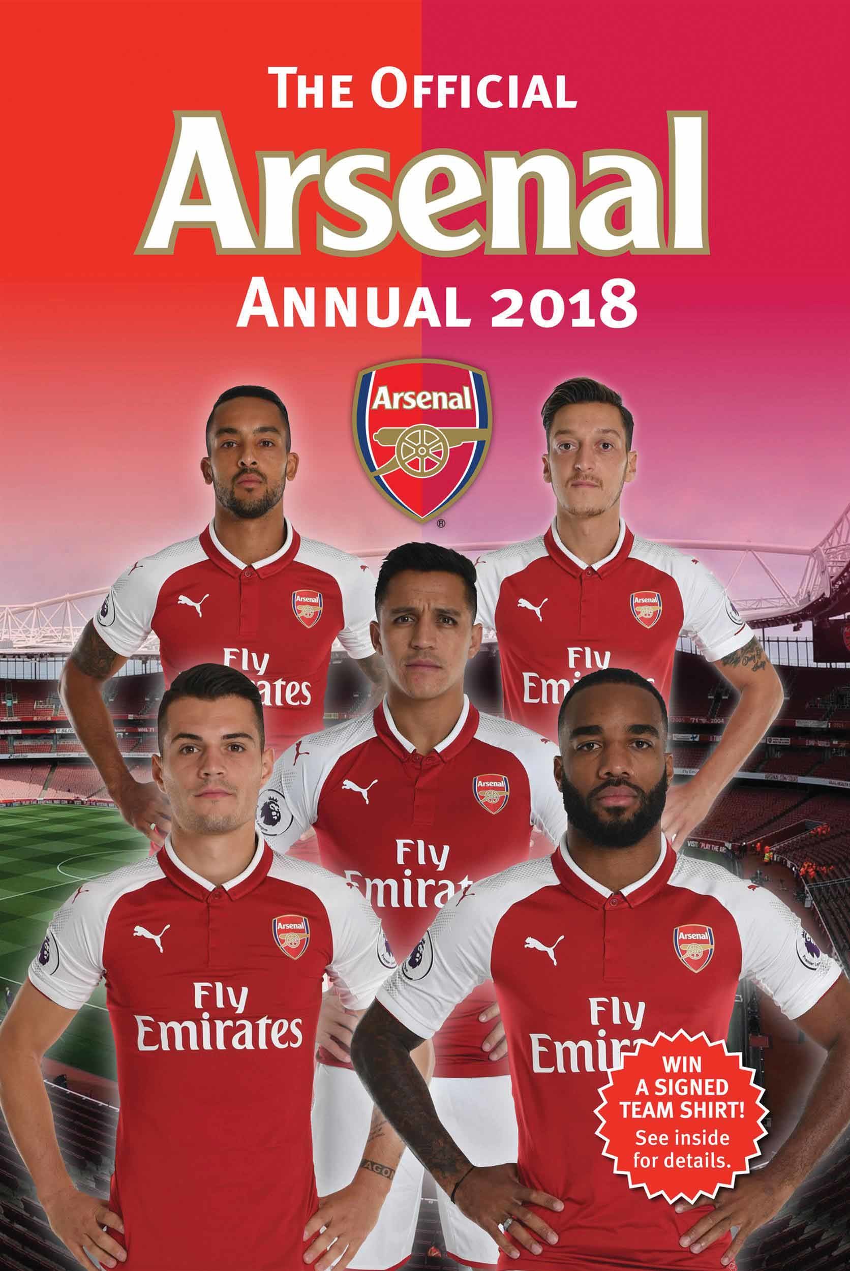 1672x2500 Arsenal FC Annual 2018