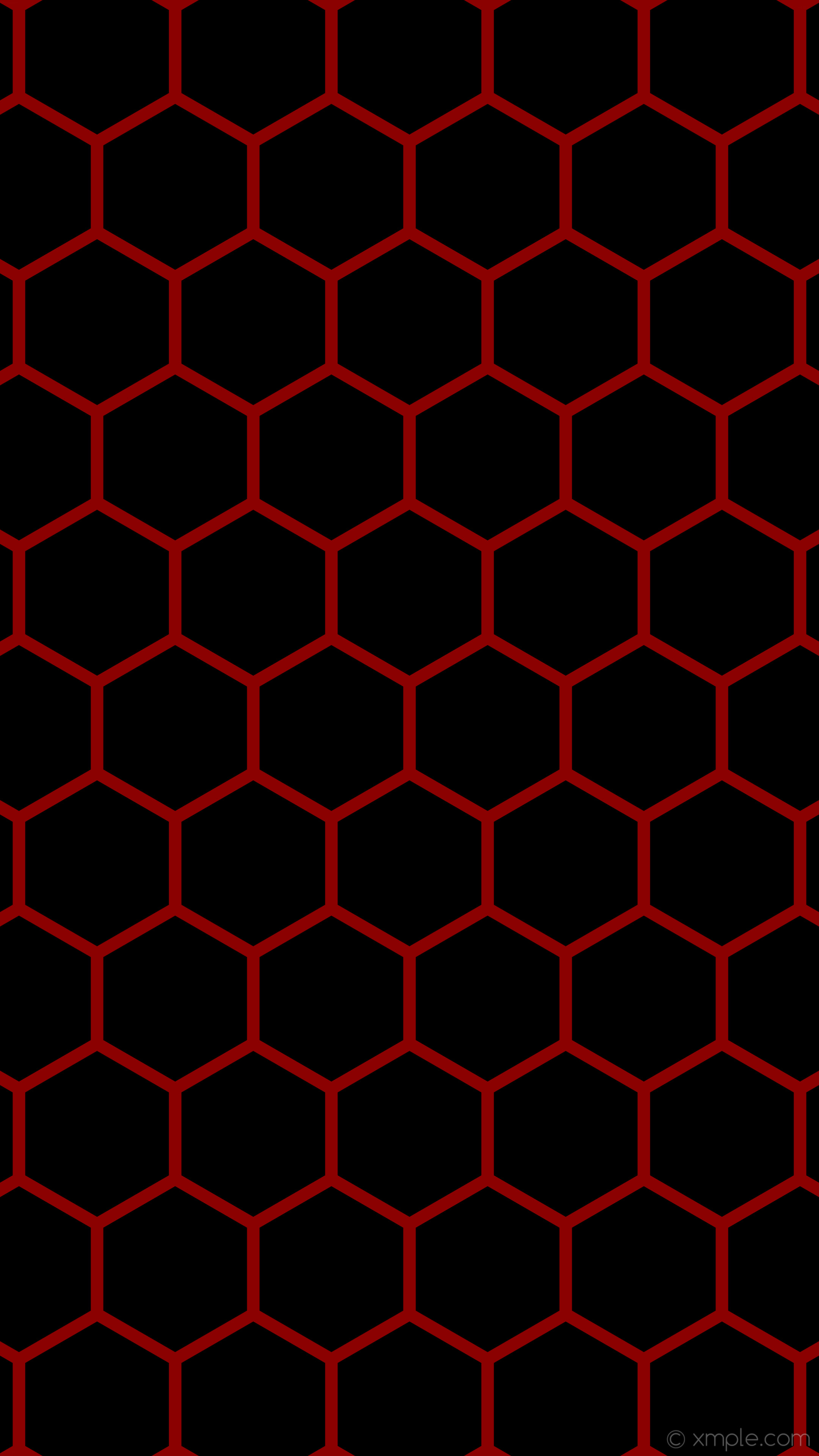 2160x3840 wallpaper red honeycomb black hexagon beehive dark red #000000 #8b0000 0Â°  33px 412px