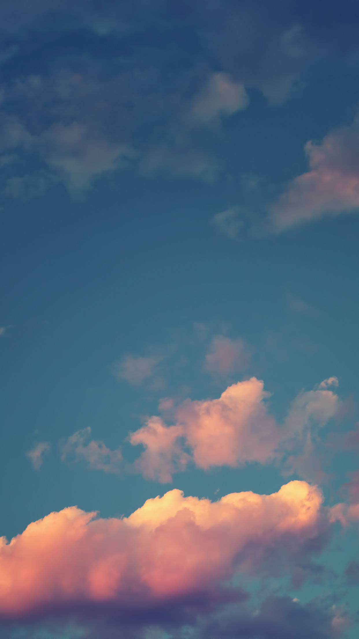 1242x2208 Sunset and clouds wallpapers