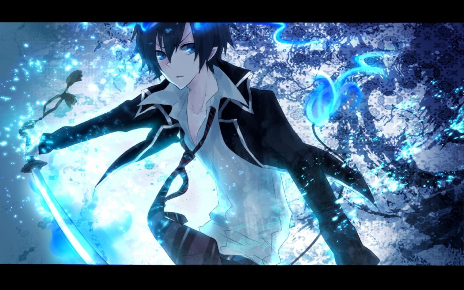 1920x1200 Blue Exorcist Rin Demon Form Wallpapers High Quality