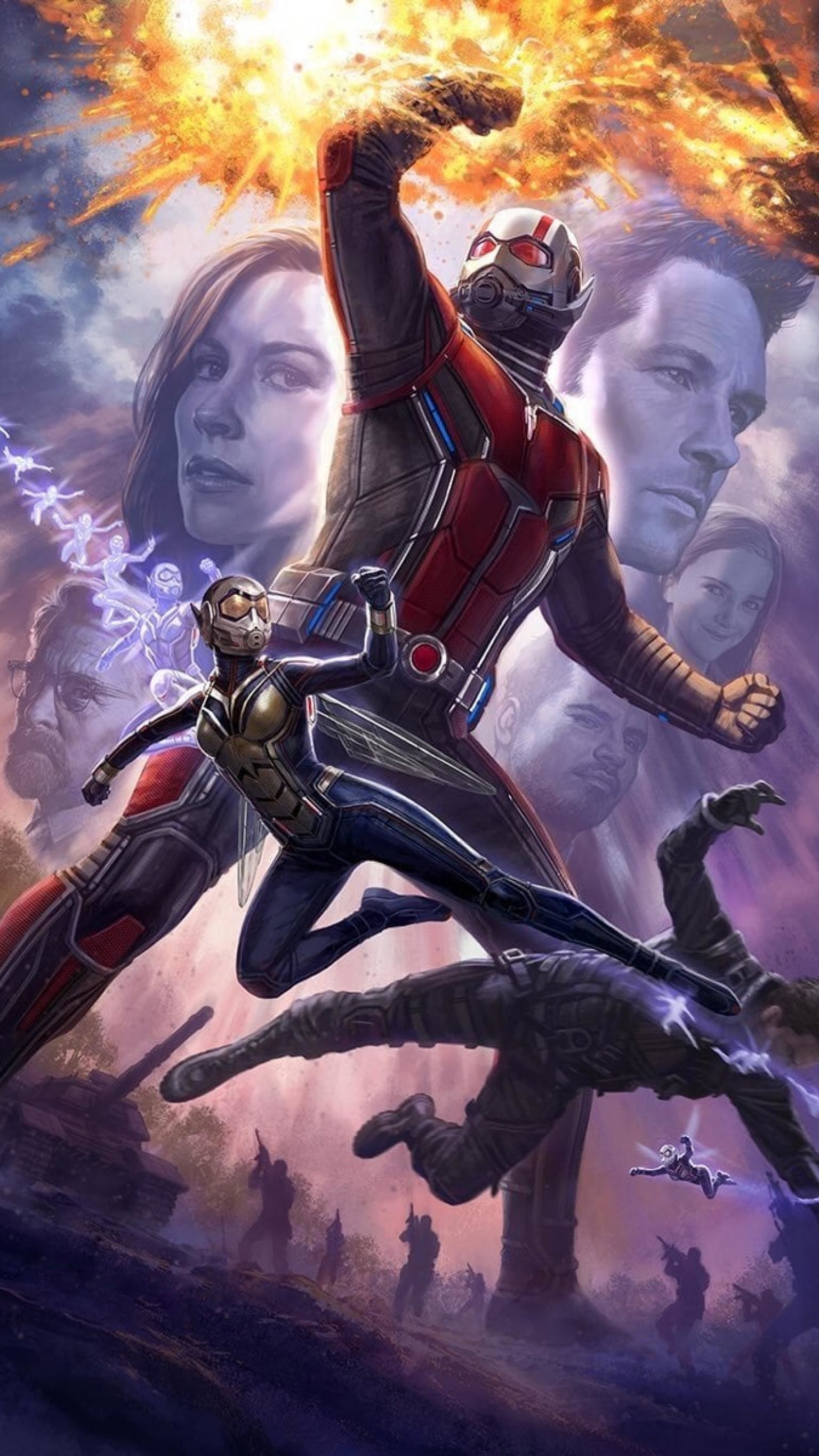 1536x2732 Wallpaper for "Ant-Man and the Wasp" (2018)