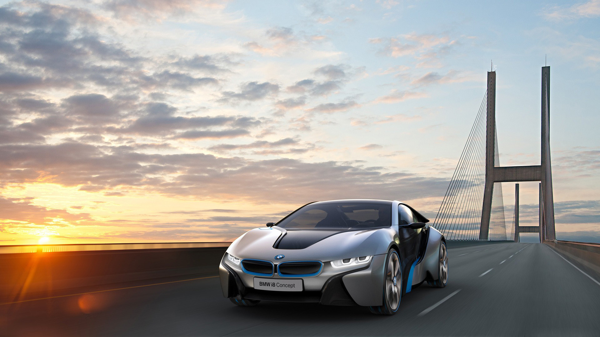 1920x1080 Magnificent BMW i8 Wallpapers.