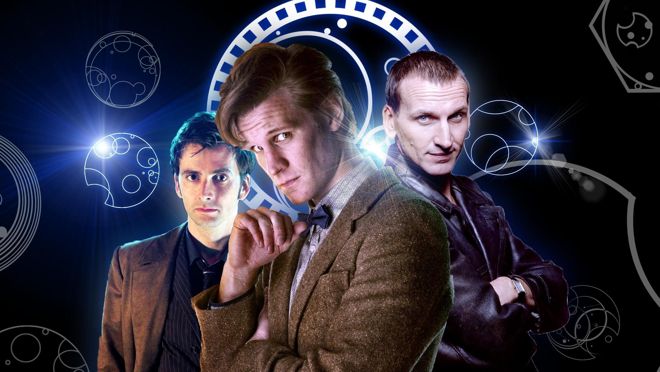 2290x1290 Doctor Who Matt Smith and Karen Gillan HD desktop wallpaper High