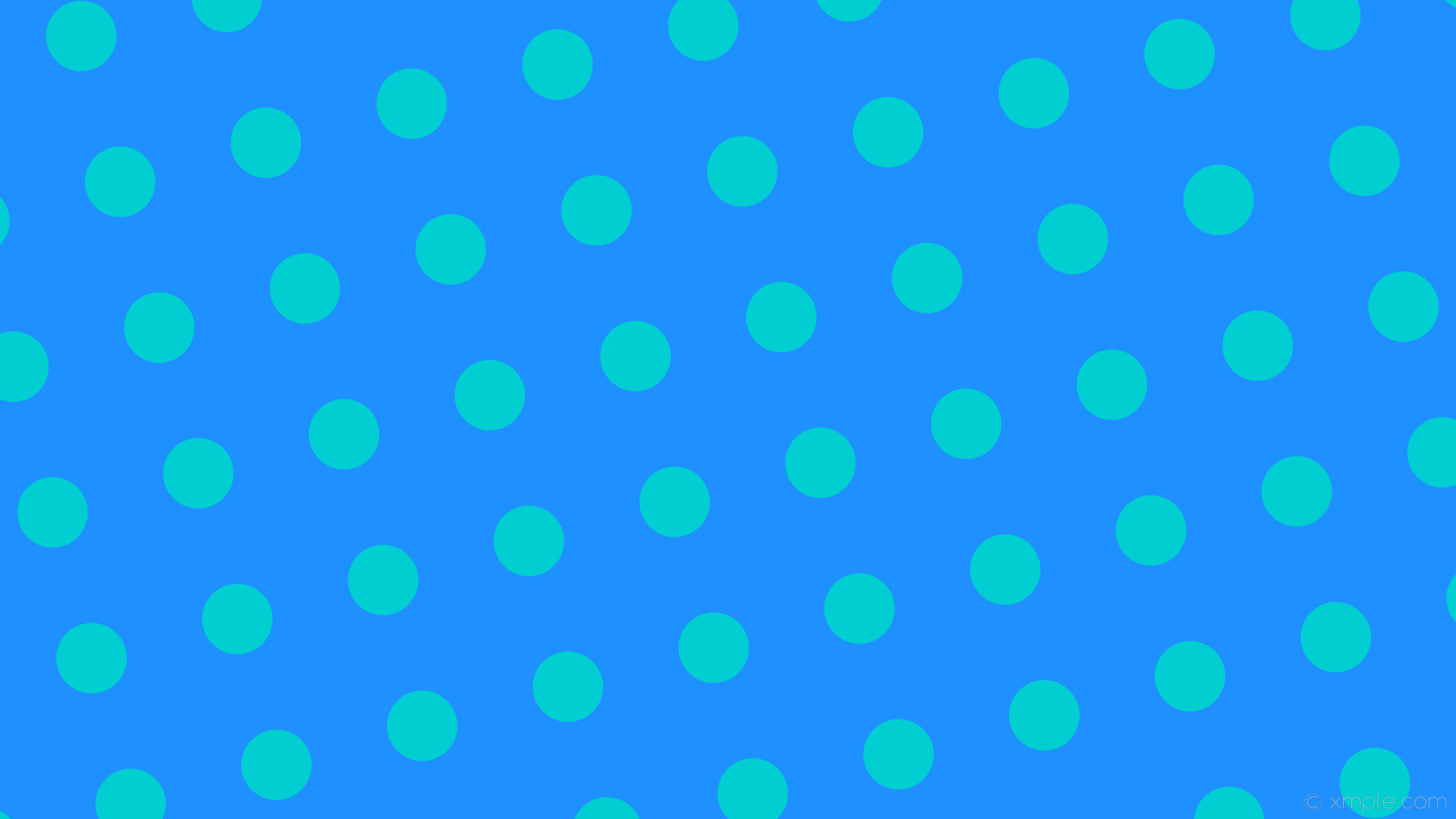 1920x1080 wallpaper spots blue polka dots dodger blue dark turquoise #1e90ff #00ced1  195Â° 93px